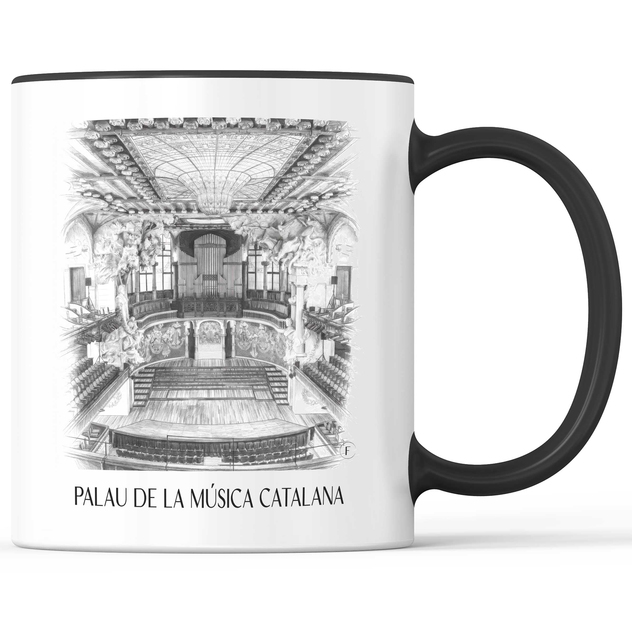 palau-de-la-música-catalana-barcelona-spanien-kaffeebecher-bleistift-zeichnung-drawing