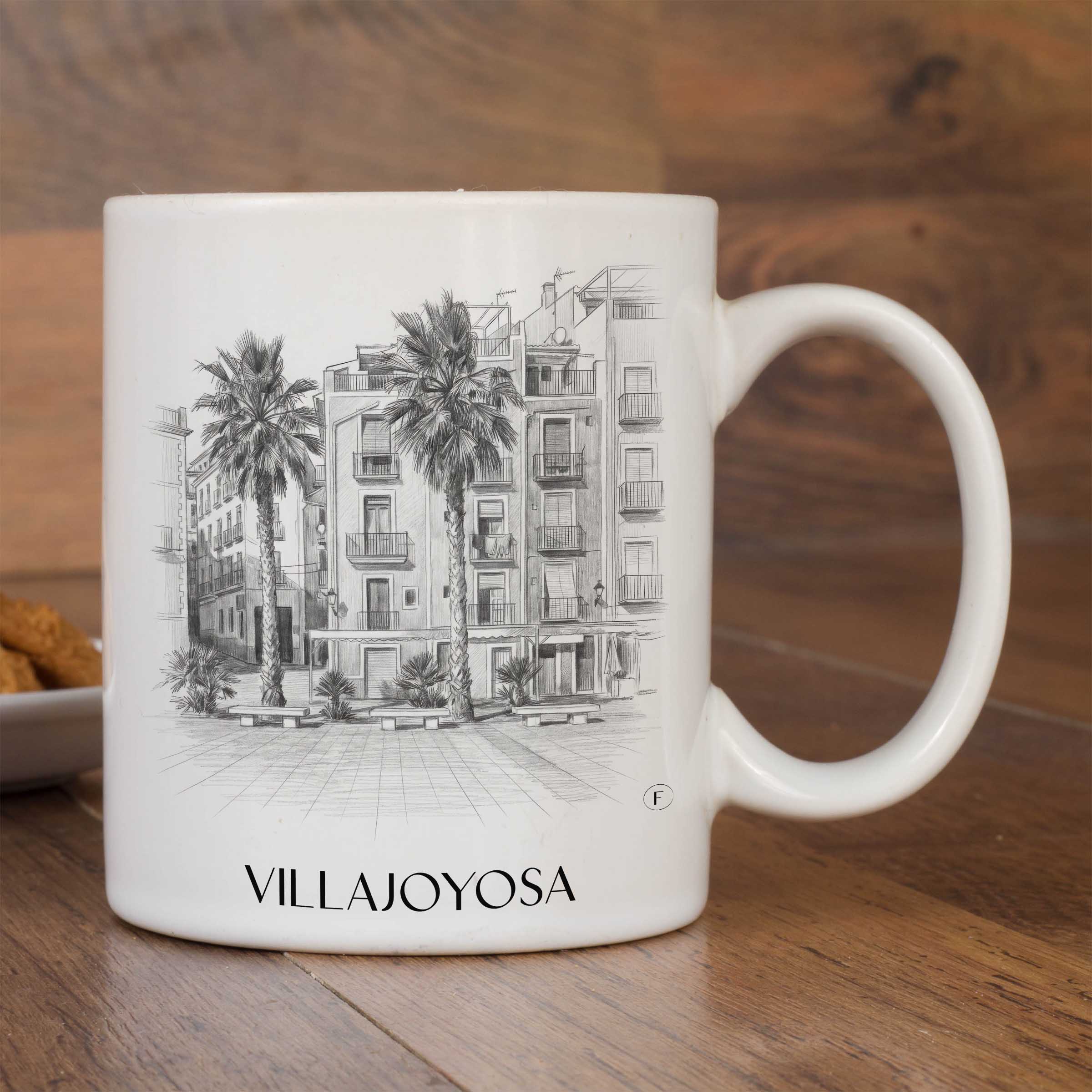 villajoyosa-spanien-spanien-kaffeebecher-bleistift-zeichnung-drawing