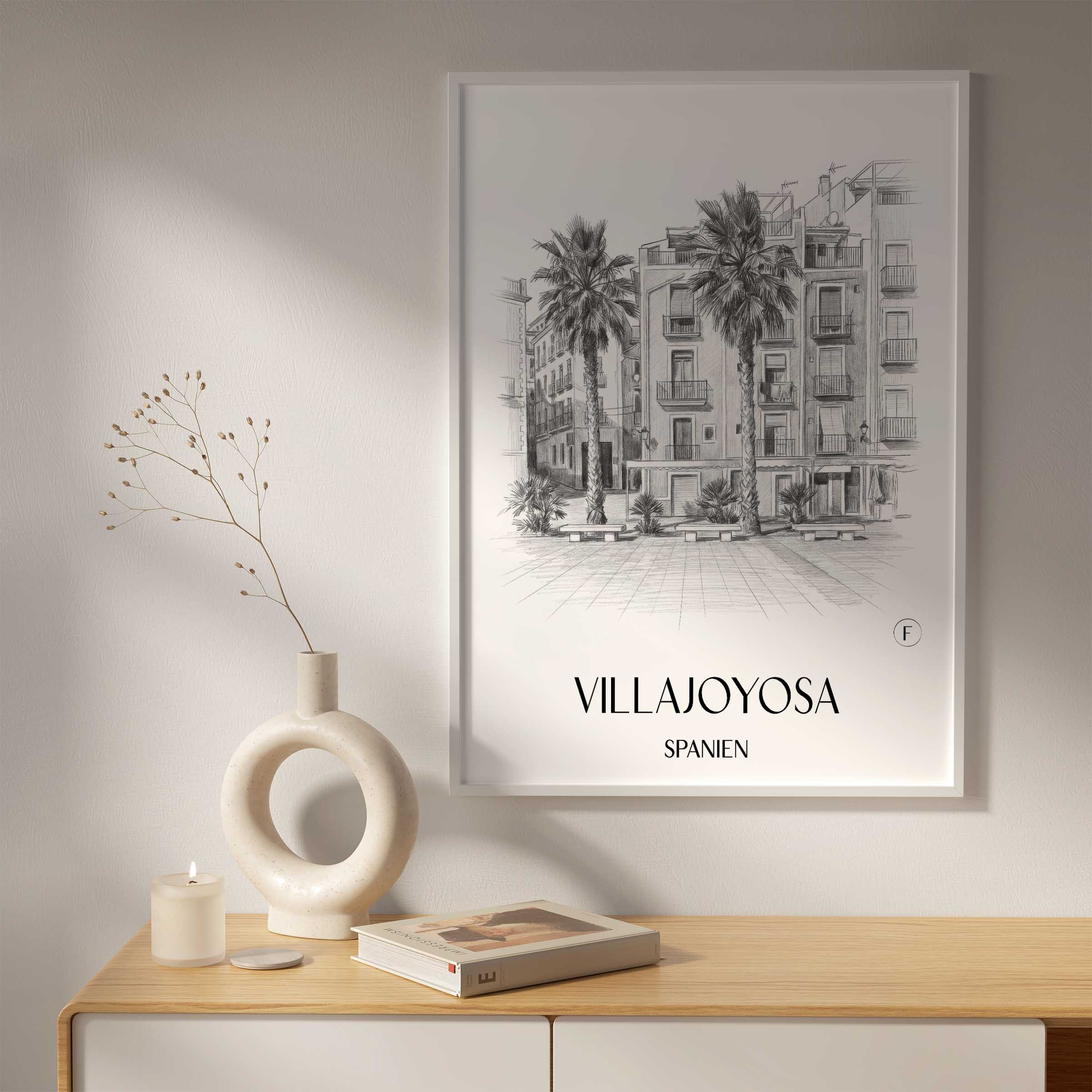 villajoyosa-spanien-spanien-poster-bleistift-zeichnung-drawing