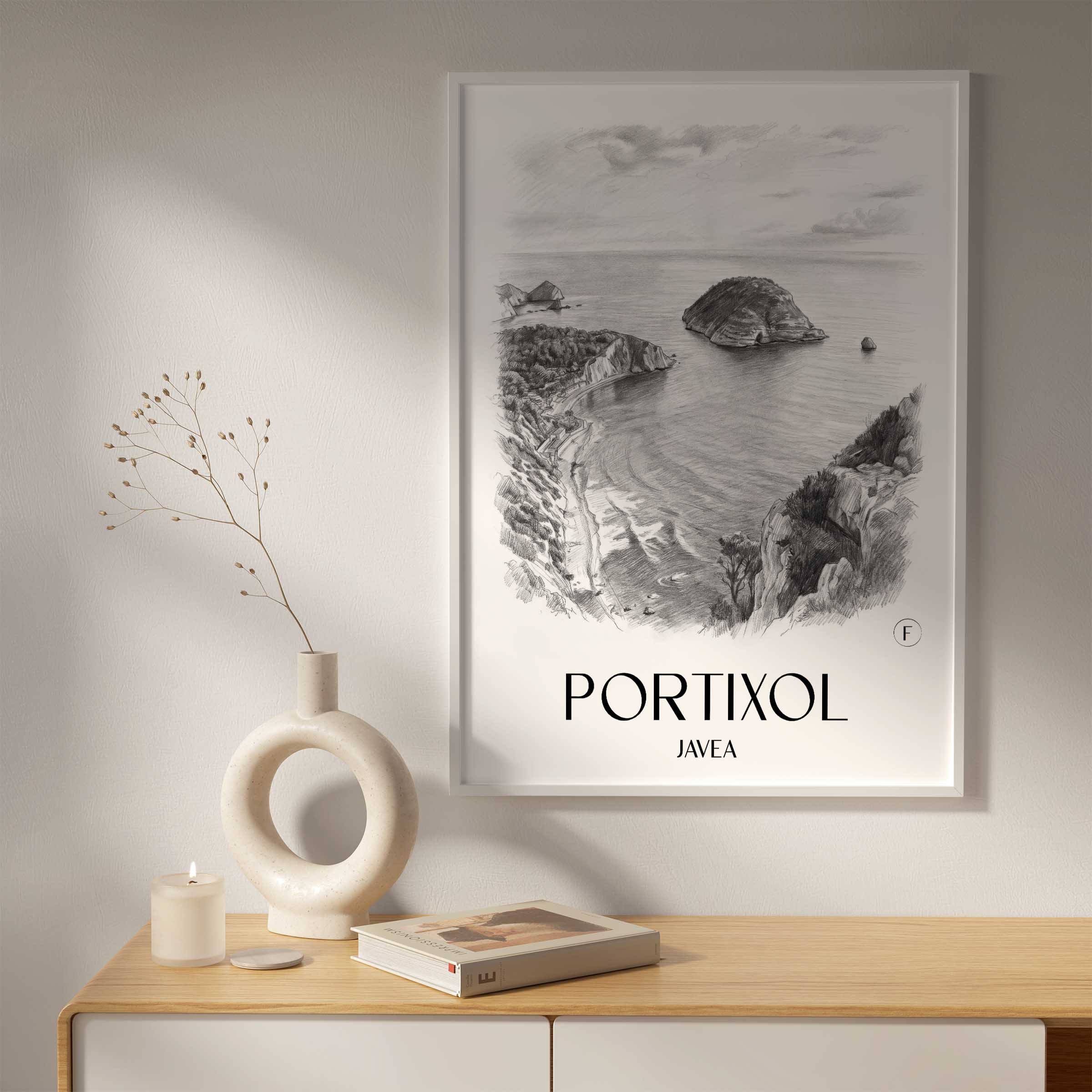 portixol--javea-spanien-poster-bleistift-zeichnung-drawing