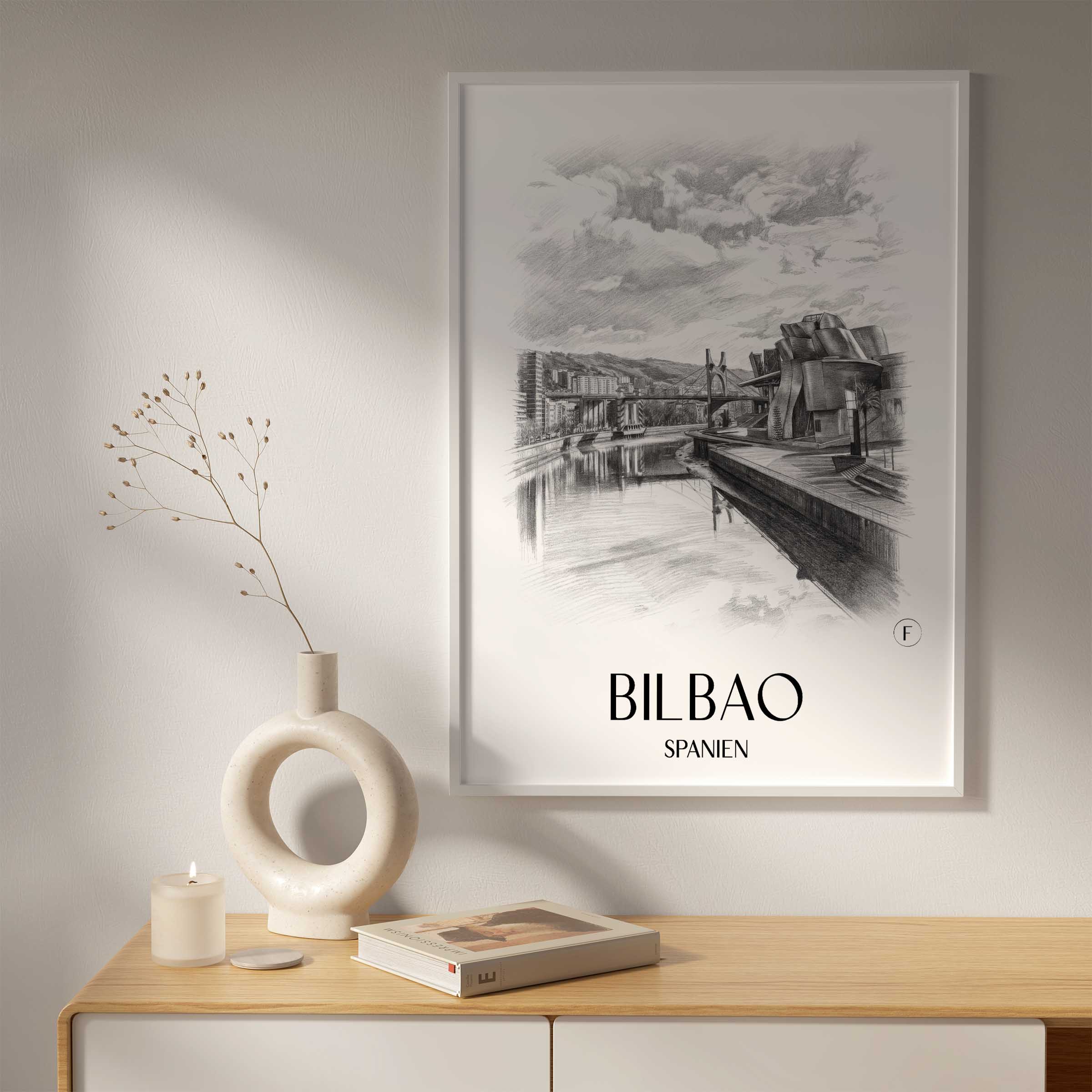 bilbao-spanien-spanien-poster-bleistift-zeichnung-drawing
