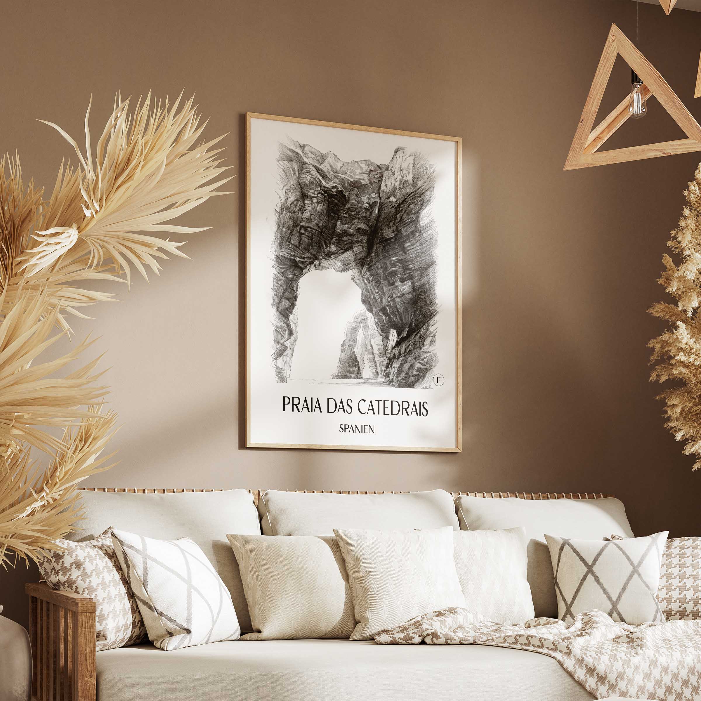 praia-das-catedrais-spanien-spanien-poster-bleistift-zeichnung-drawing