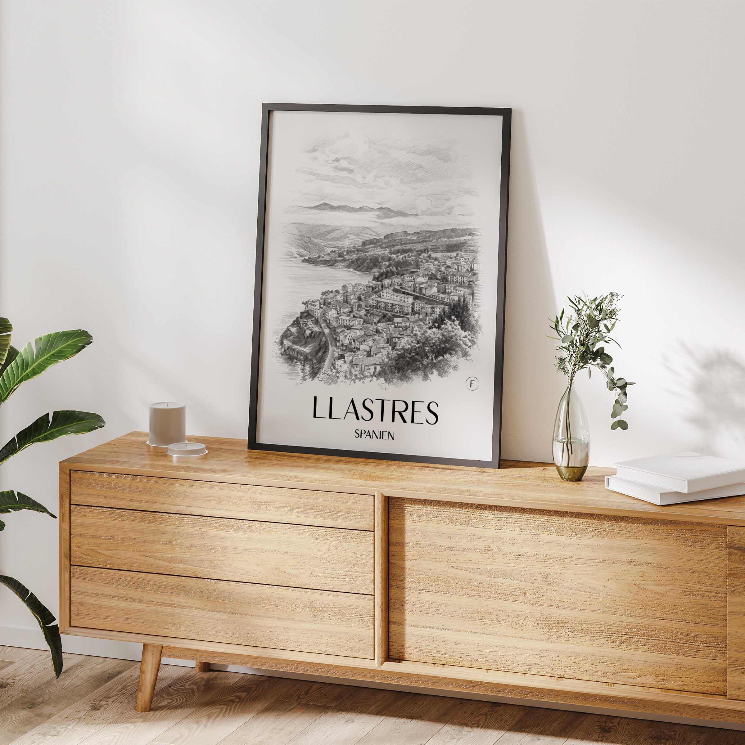 llastres-spanien-spanien-poster-bleistift-zeichnung-drawing