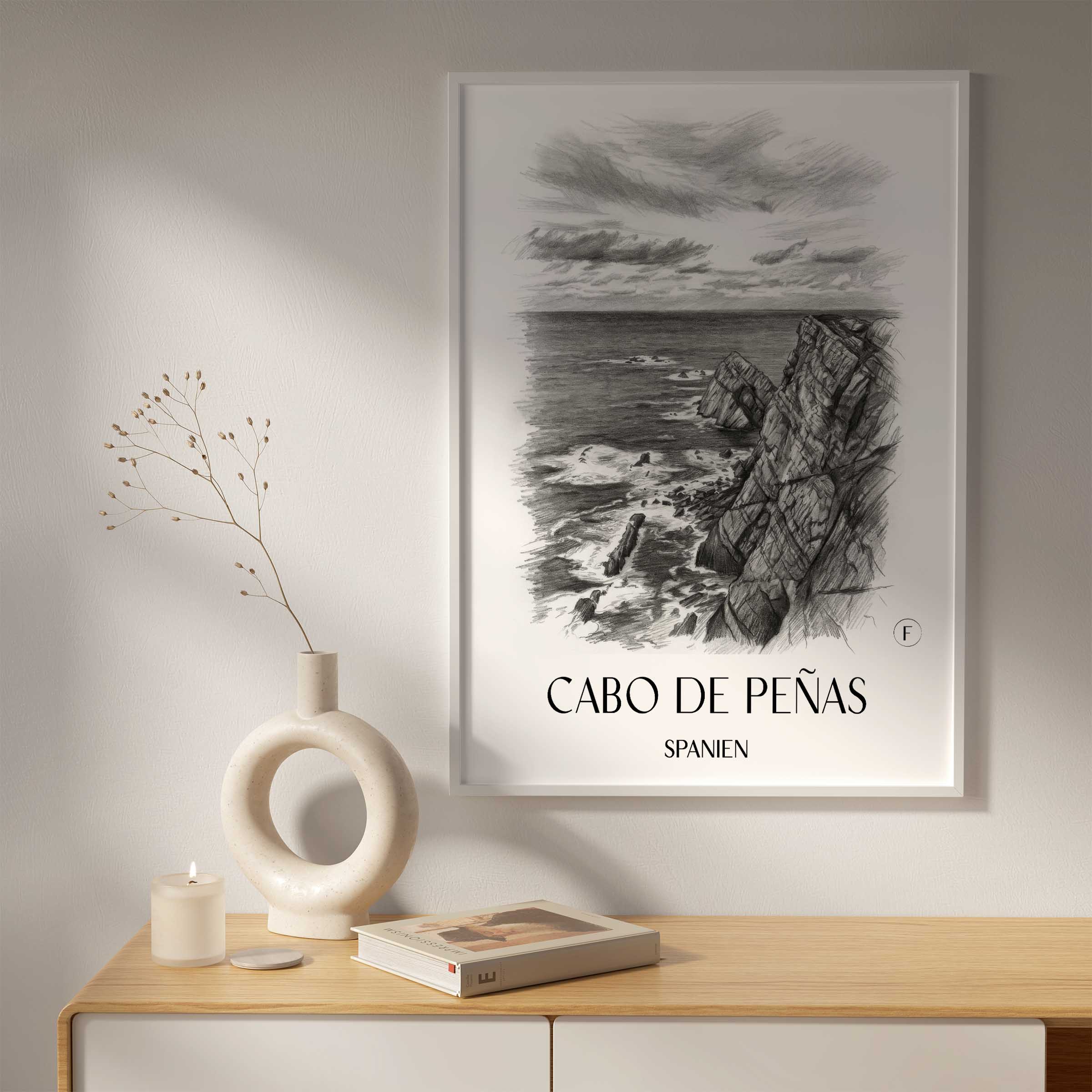 cabo-de-peñas-spanien-spanien-poster-bleistift-zeichnung-drawing