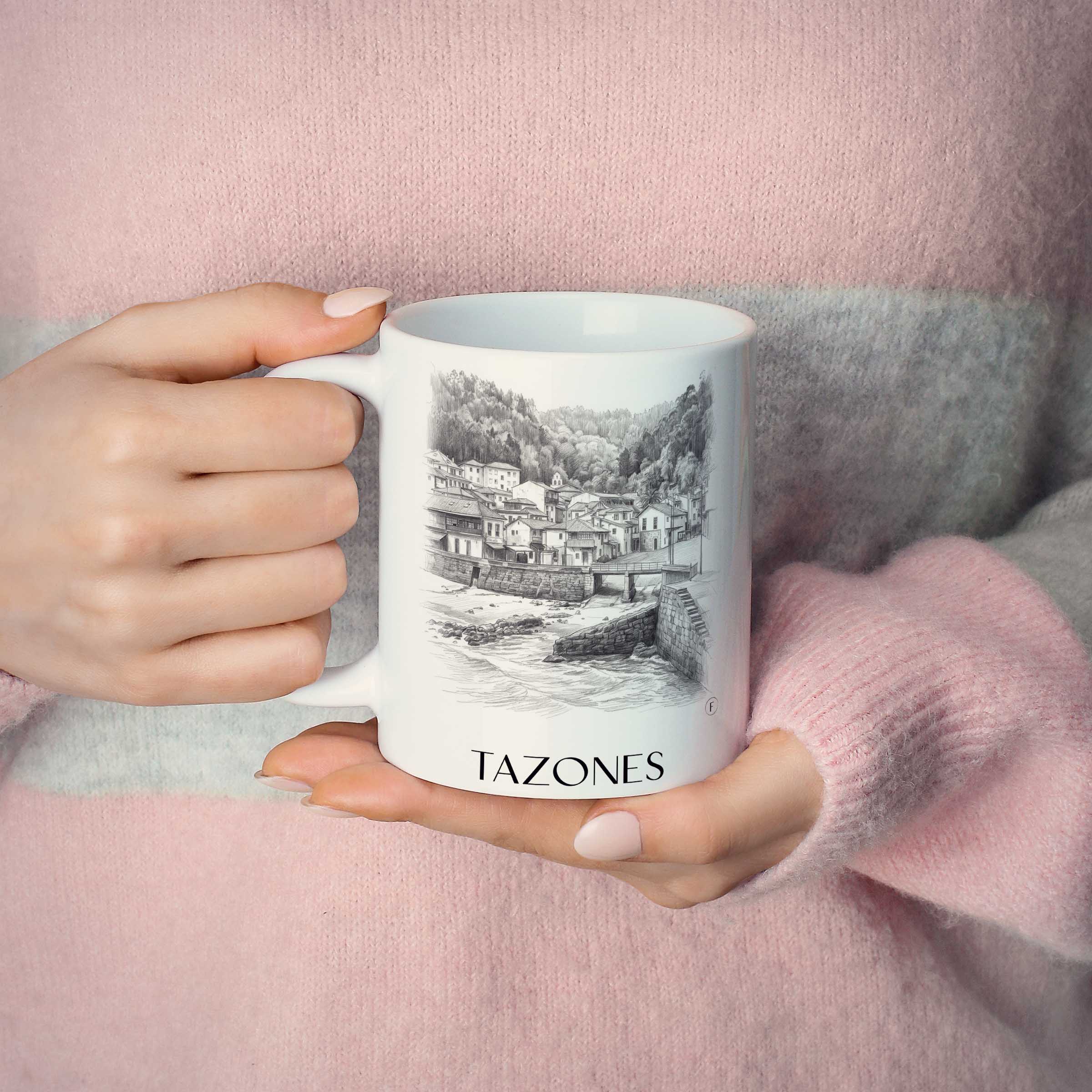 tazones-spanien-spanien-kaffeebecher-bleistift-zeichnung-drawing