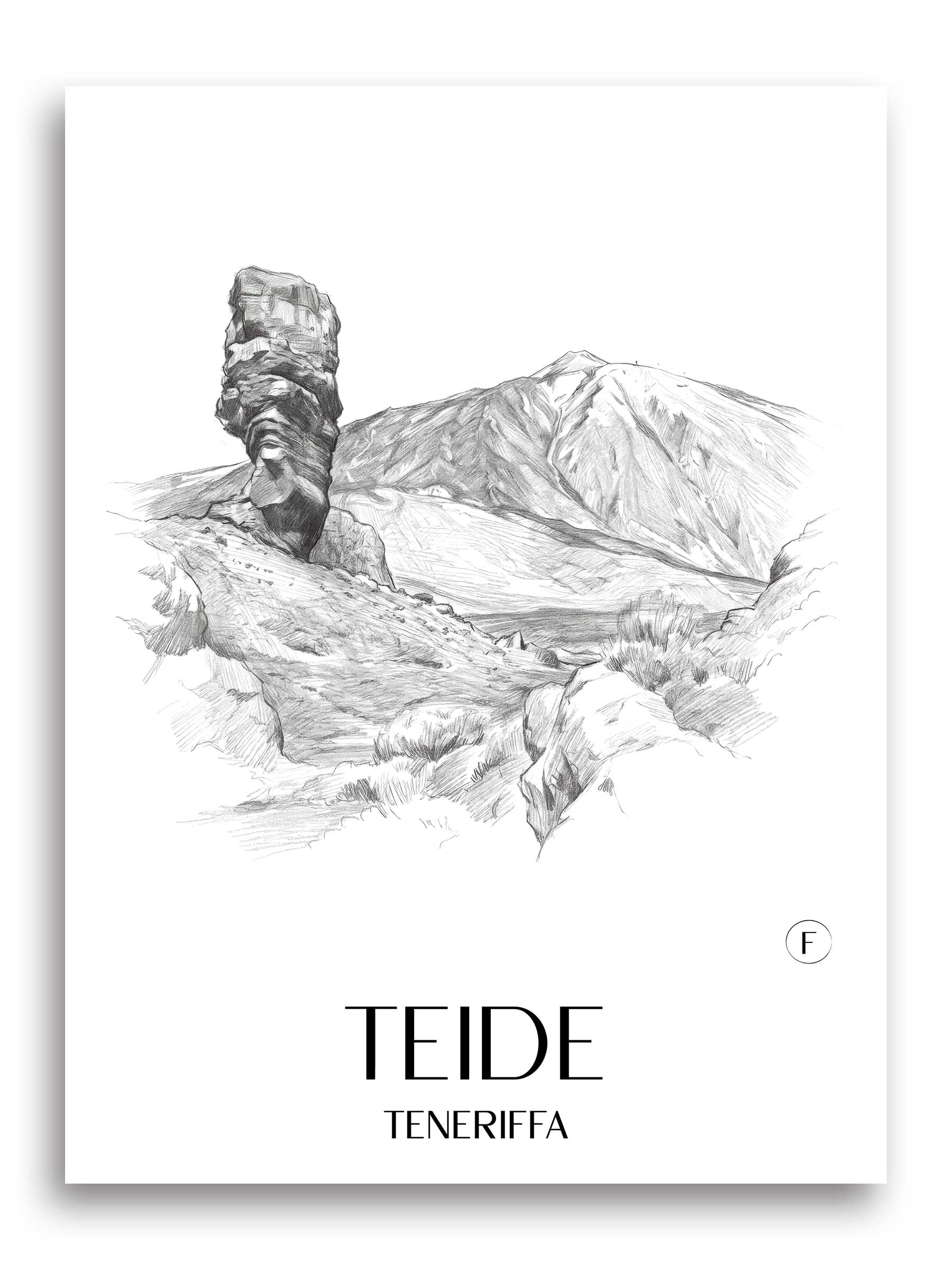 teide-teneriffa-spanien-poster-bleistift-zeichnung-drawing