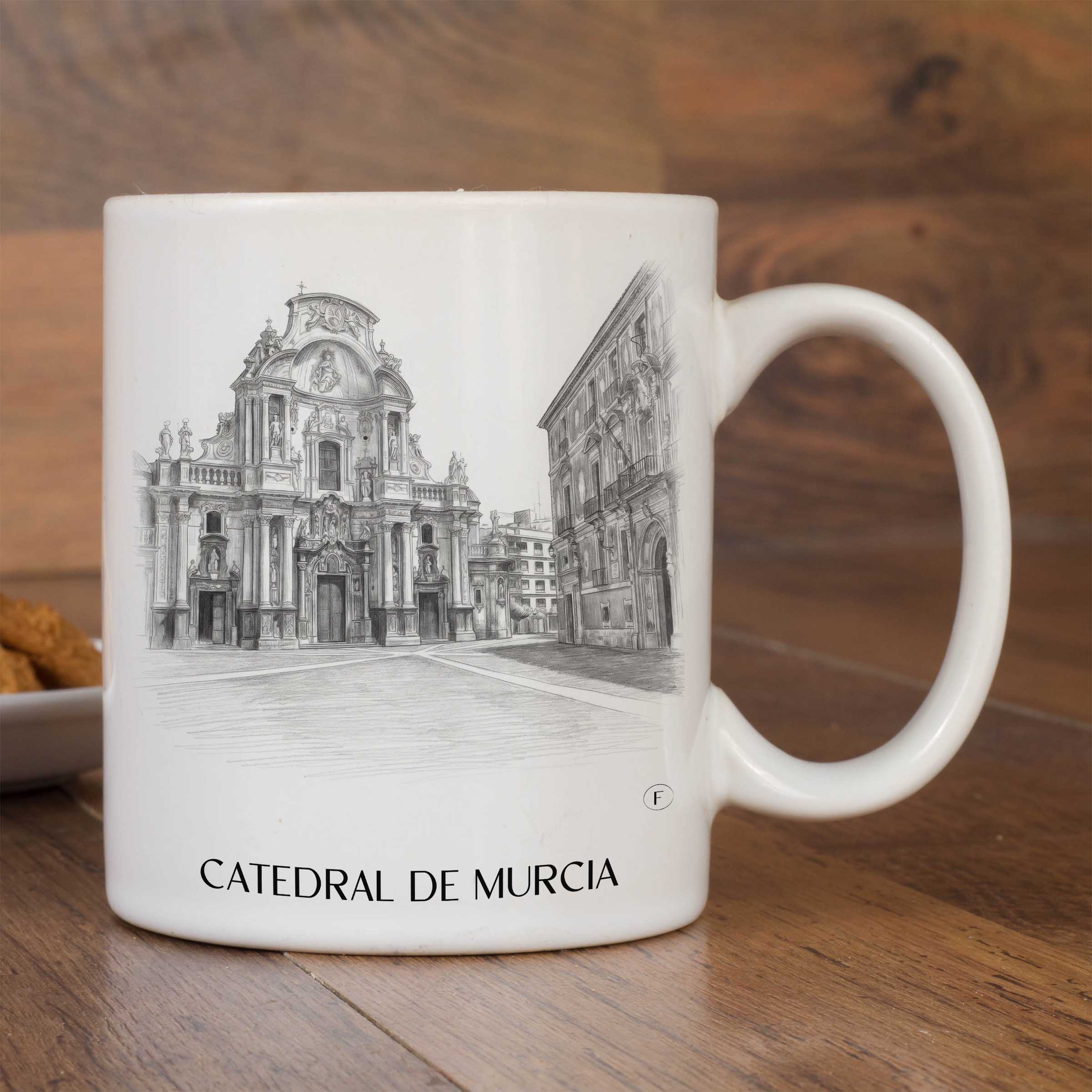catedral-de-murcia-spanien-spanien-kaffeebecher-bleistift-zeichnung-drawing