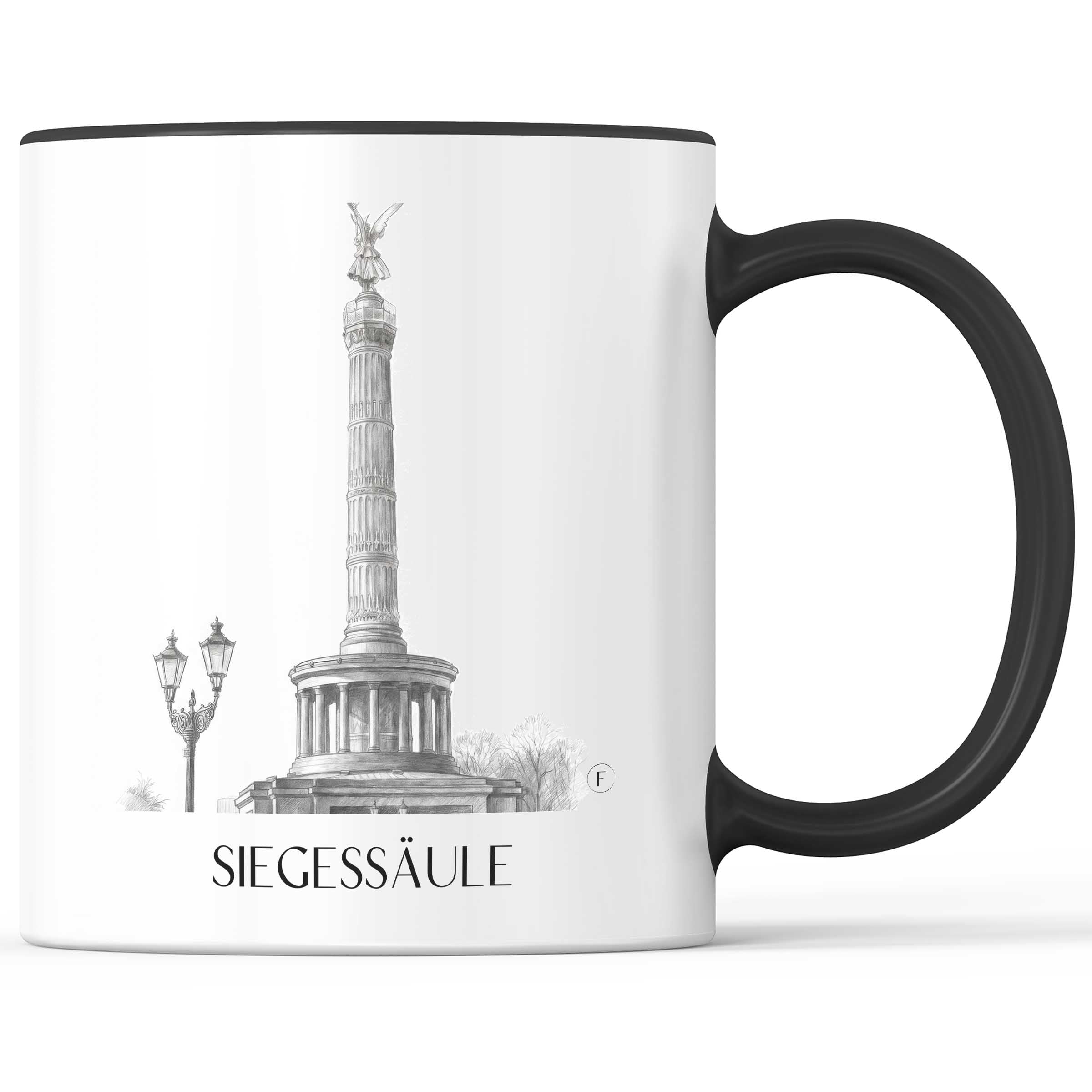 siegessäule-berlin-deutschland-kaffeebecher-bleistift-zeichnung-drawing