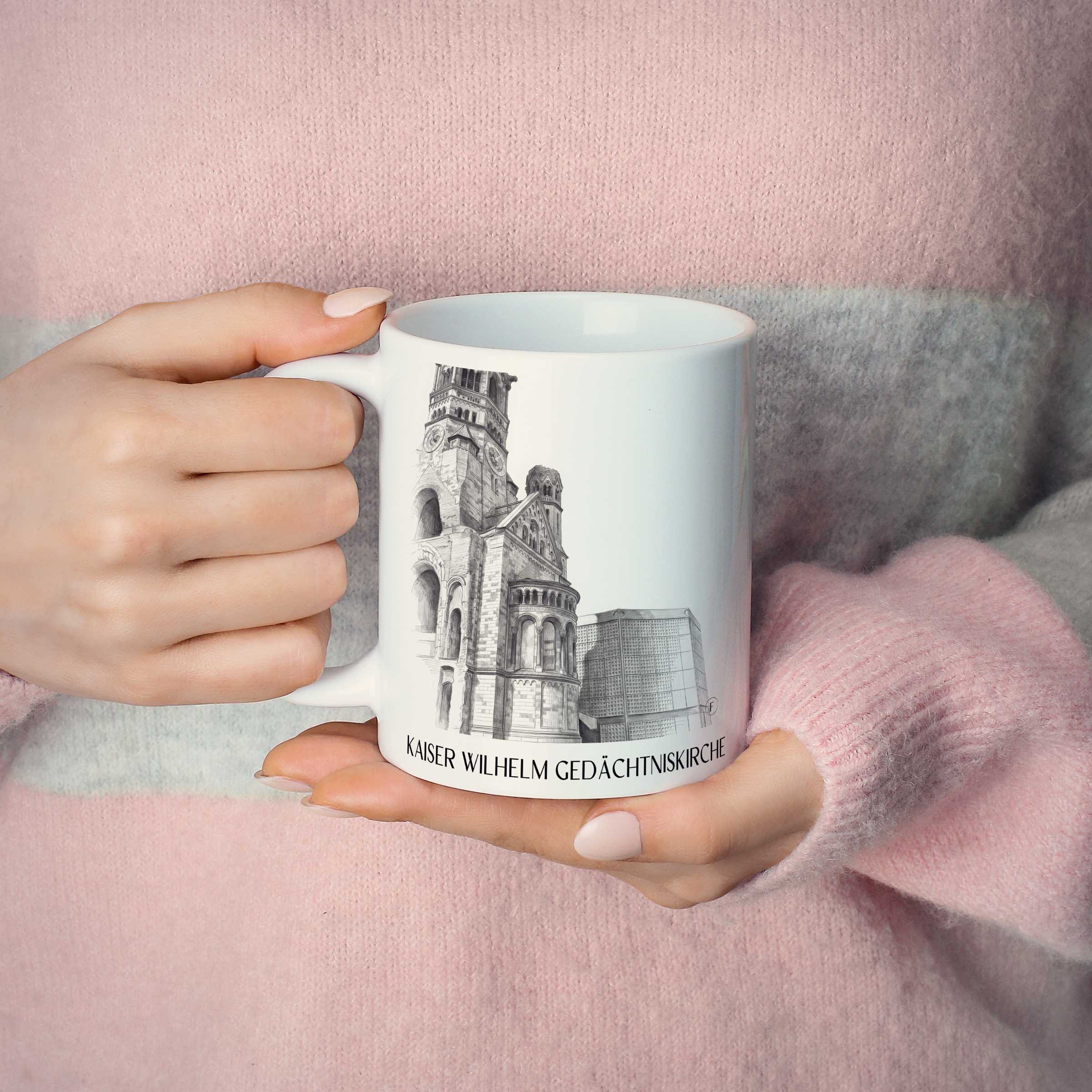 kaiser-wilhelm-gedächtniskirche-berlin-deutschland-kaffeebecher-bleistift-zeichnung-drawing