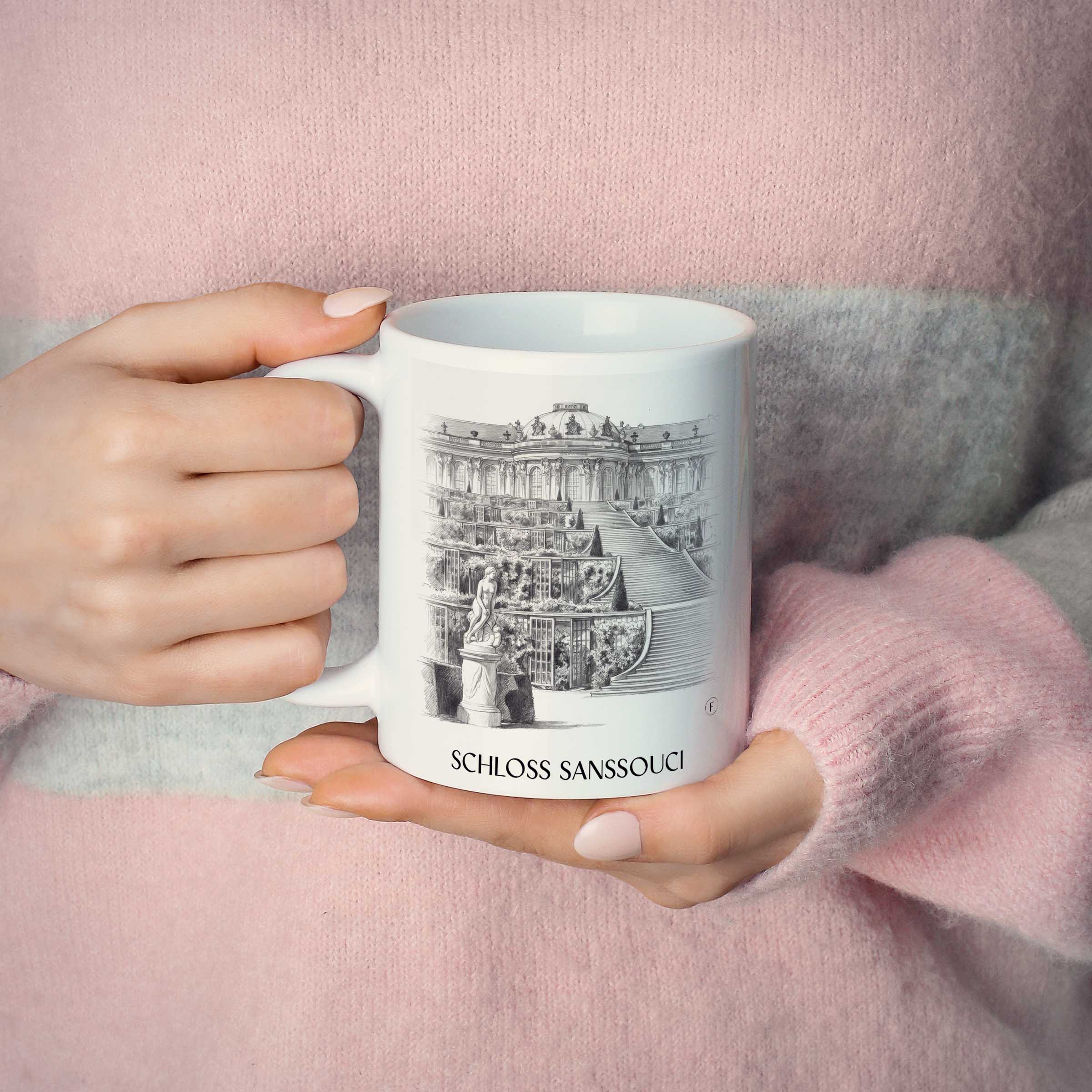 schloss-sanssouci-potsdam-deutschland-kaffeebecher-bleistift-zeichnung-drawing