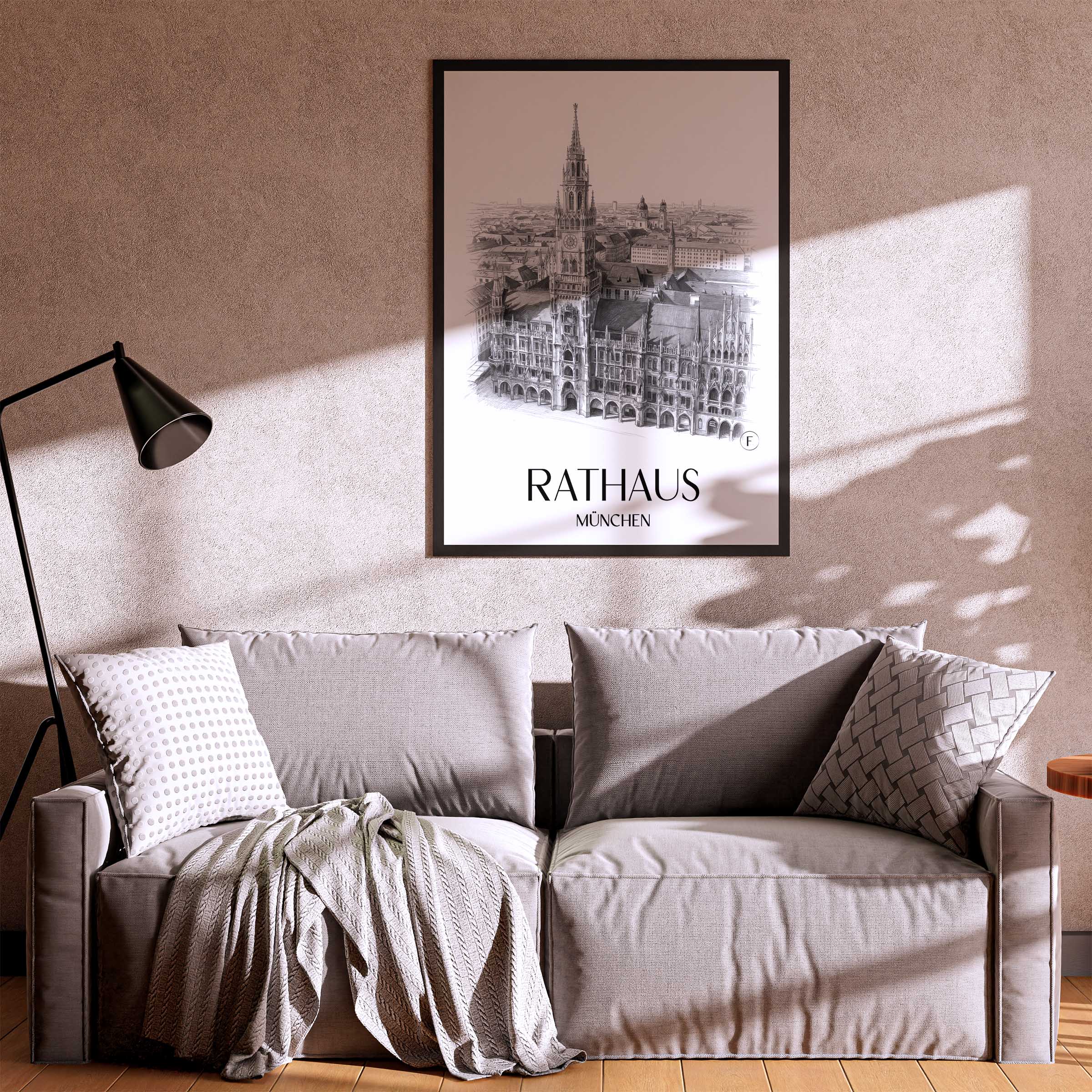 rathaus-münchen-deutschland-poster-bleistift-zeichnung-drawing