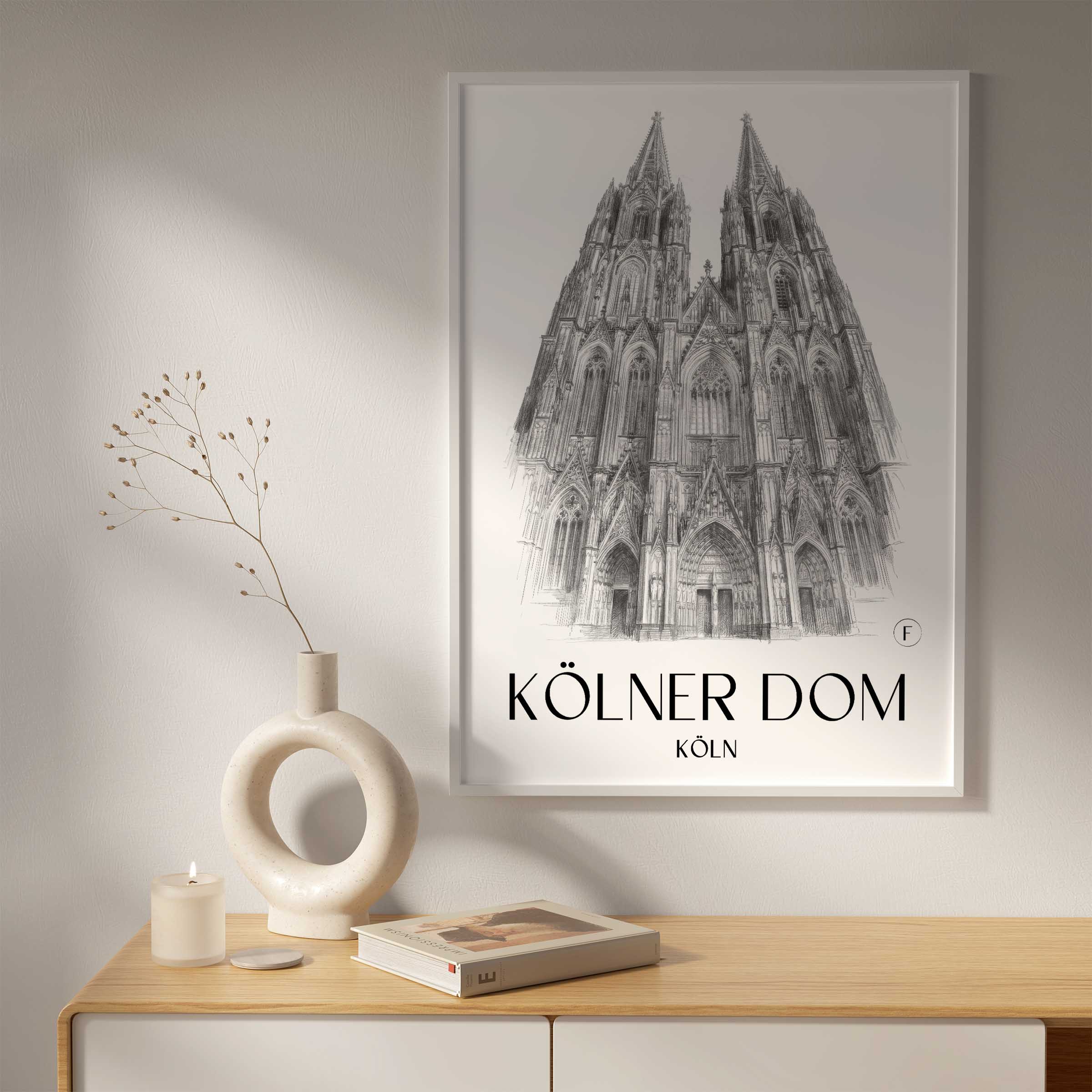 kölner-dom-köln-deutschland-poster-bleistift-zeichnung-drawing