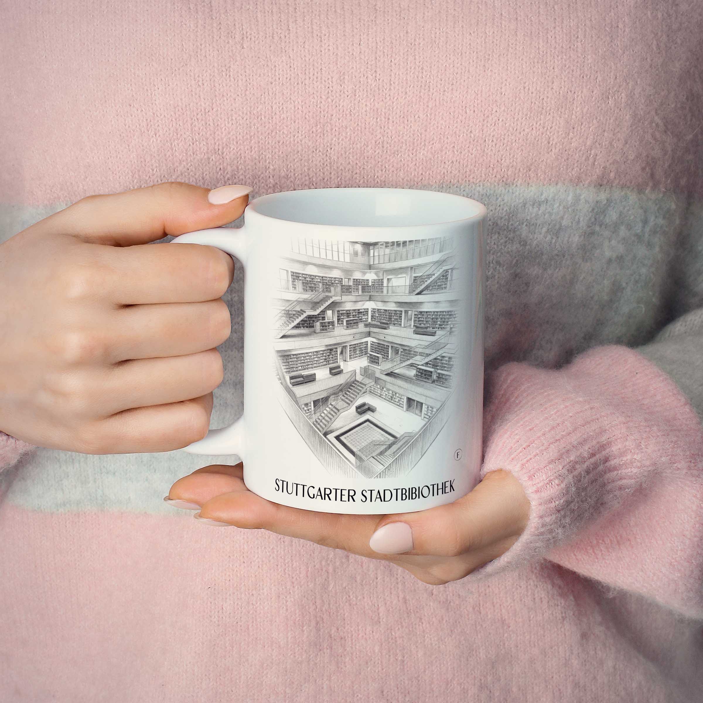stadtbibiothek-stuttgart-deutschland-kaffeebecher-bleistift-zeichnung-drawing