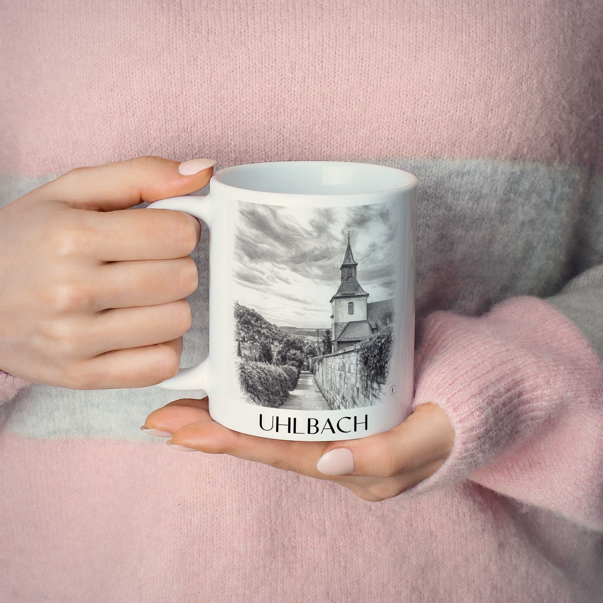 uhlbach-stuttgart-deutschland-kaffeebecher-bleistift-zeichnung-drawing
