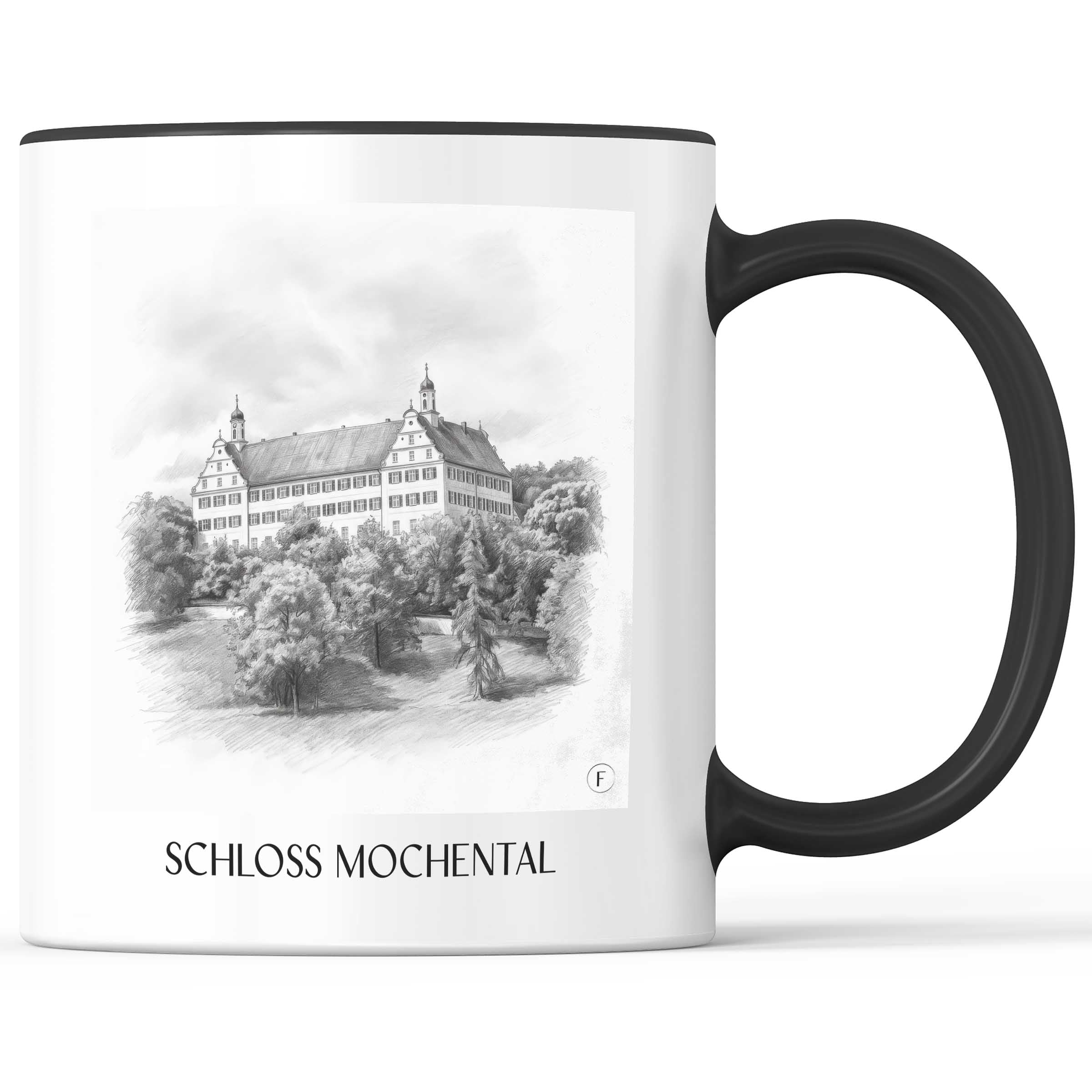 schloss-mochental-schwäbische-alb-deutschland-kaffeebecher-bleistift-zeichnung-drawing