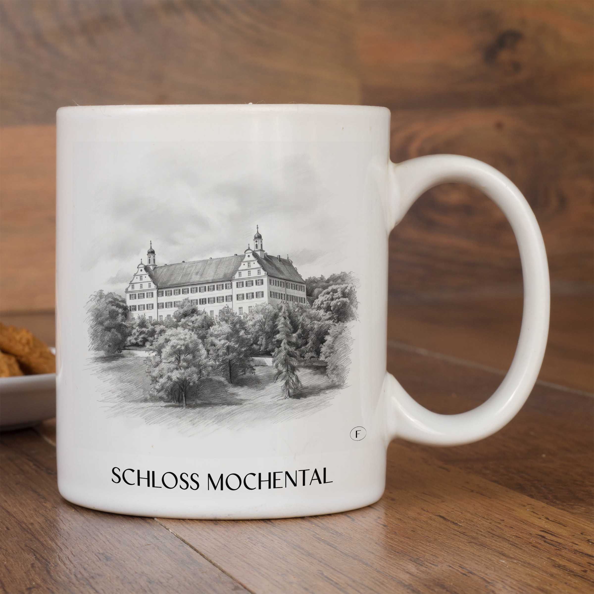 schloss-mochental-schwäbische-alb-deutschland-kaffeebecher-bleistift-zeichnung-drawing