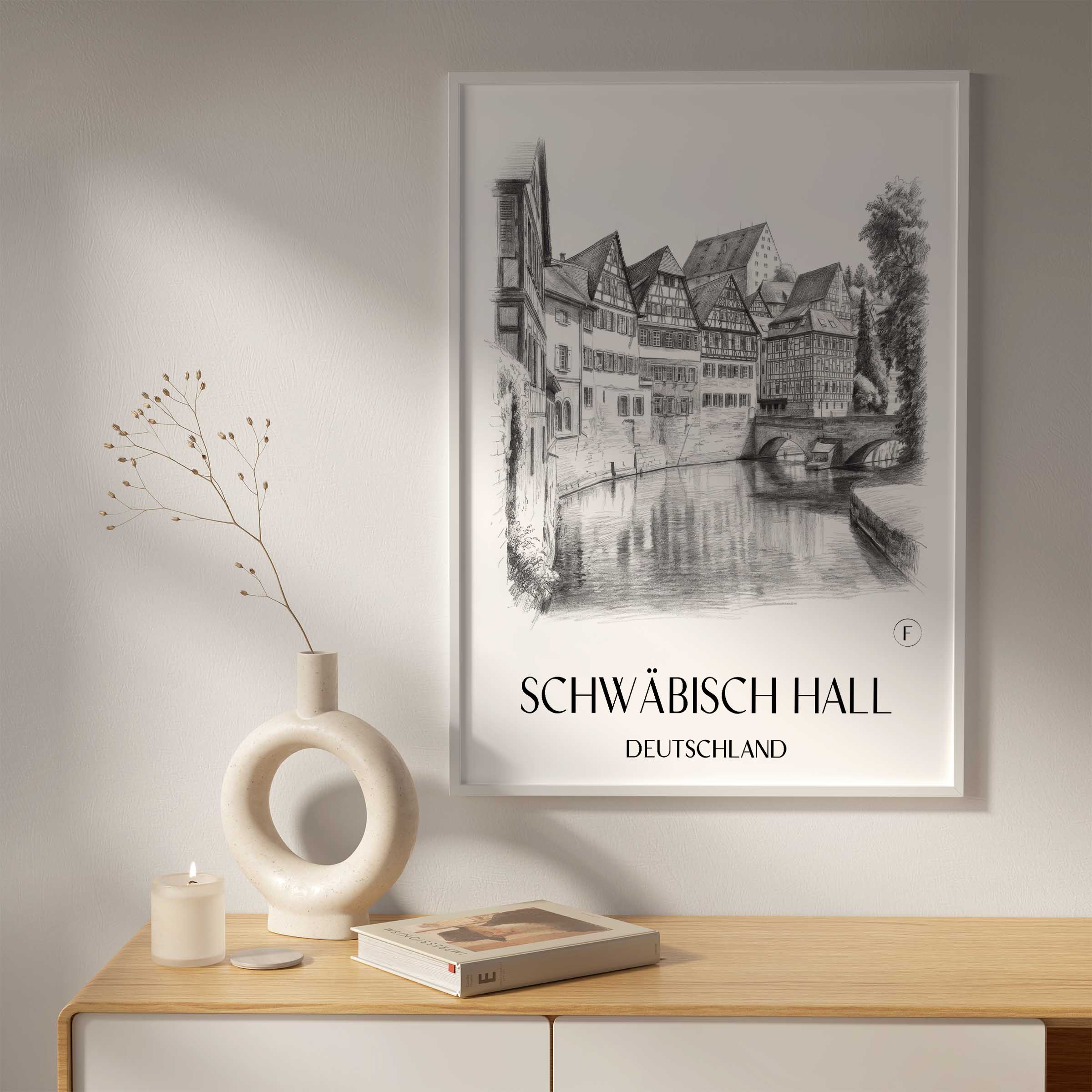 schwäbisch-hall-deutschland-poster-bleistift-zeichnung-drawing