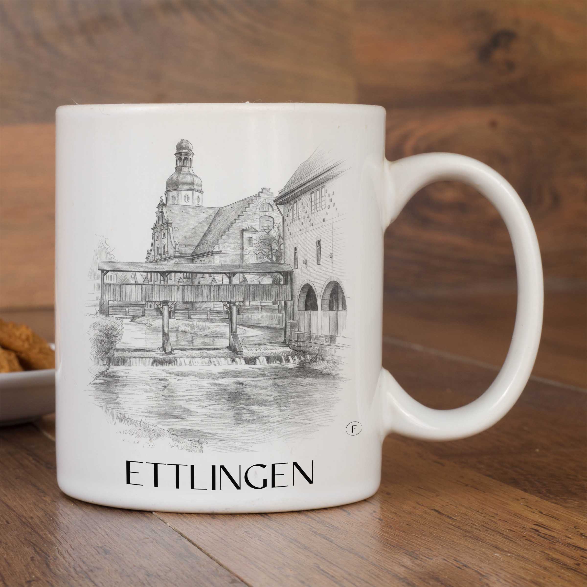 ettlingen-deutschland-kaffeebecher-bleistift-zeichnung-drawing