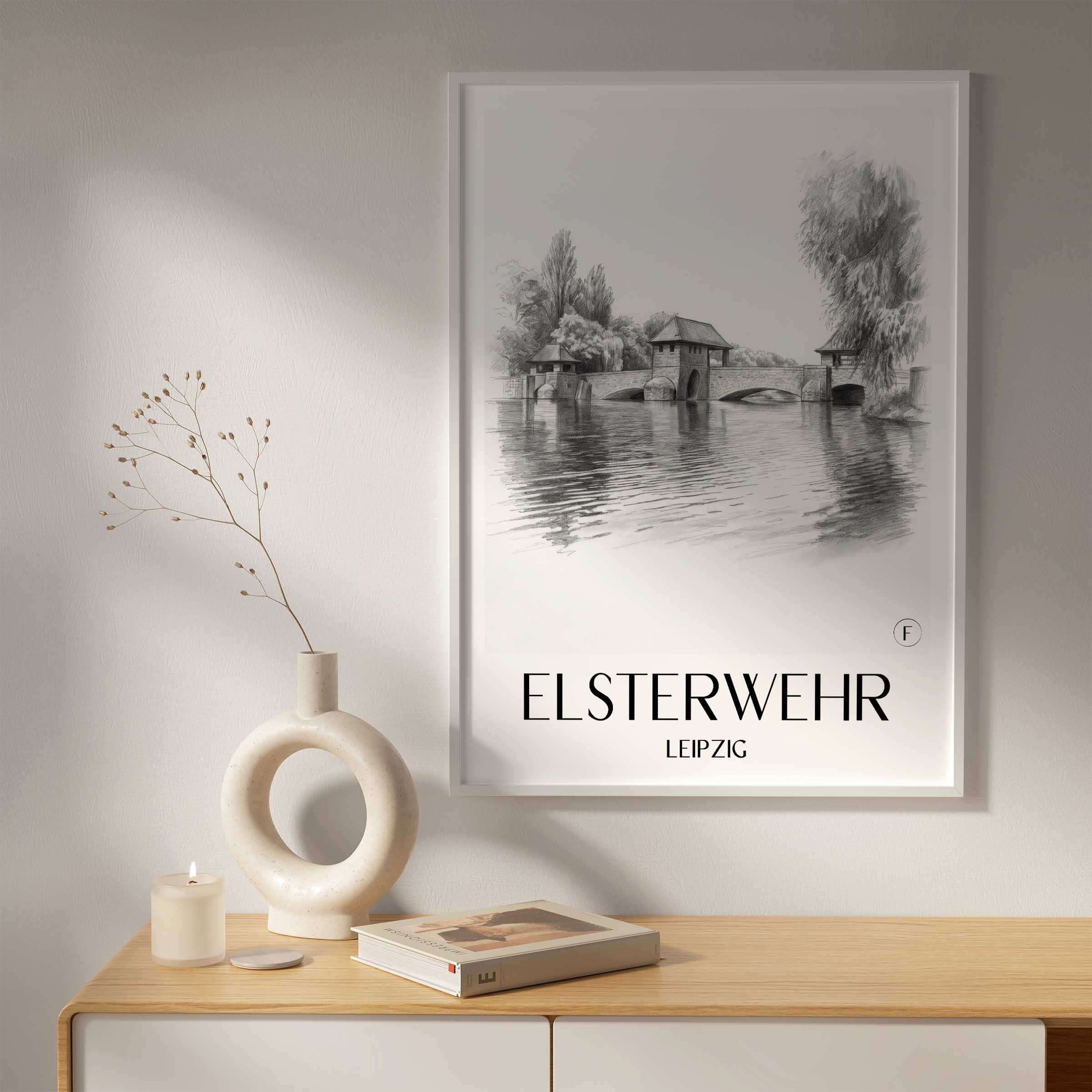 elsterwehr-leipzig-deutschland-poster-bleistift-zeichnung-drawing