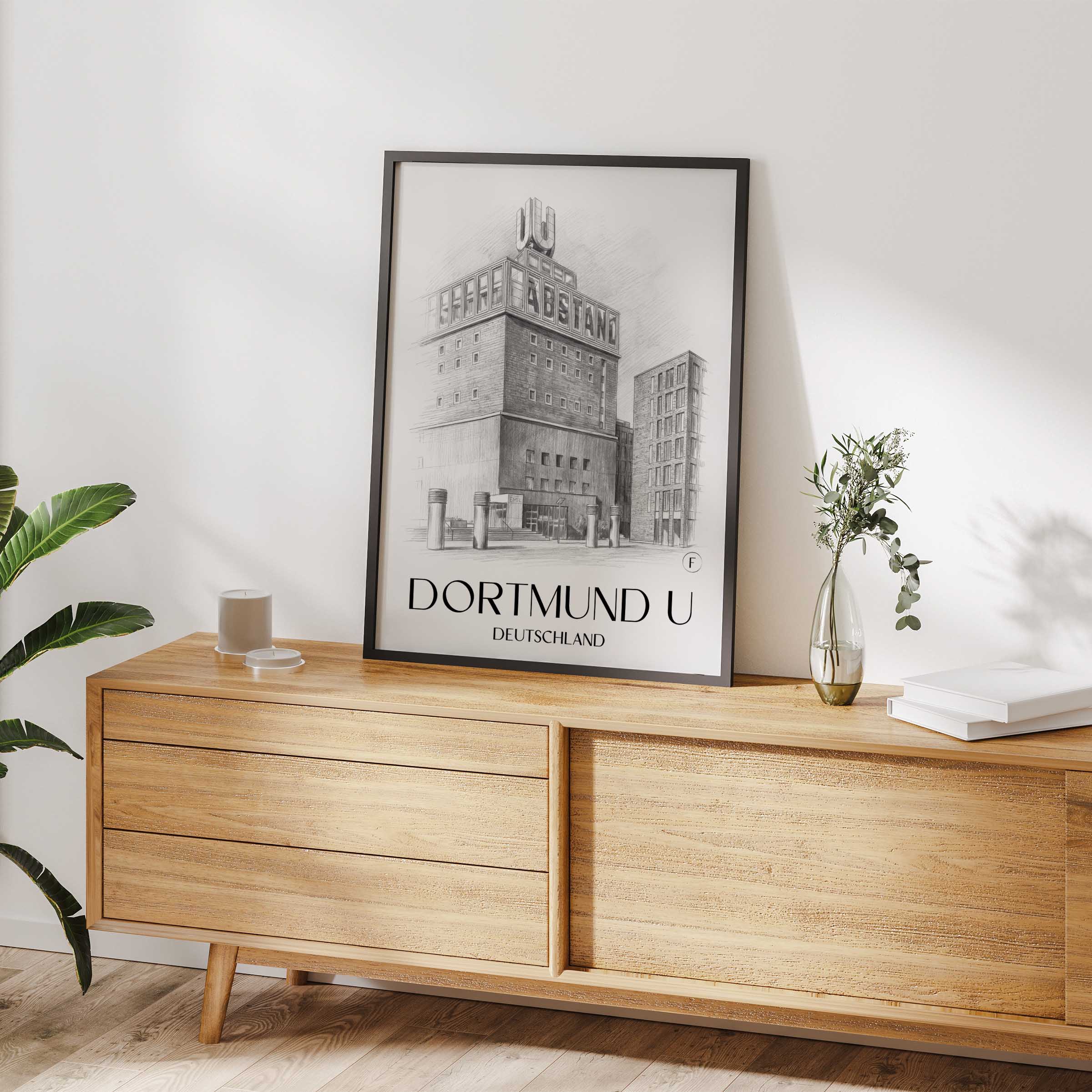 dortmund-u-deutschland-poster-bleistift-zeichnung-drawing