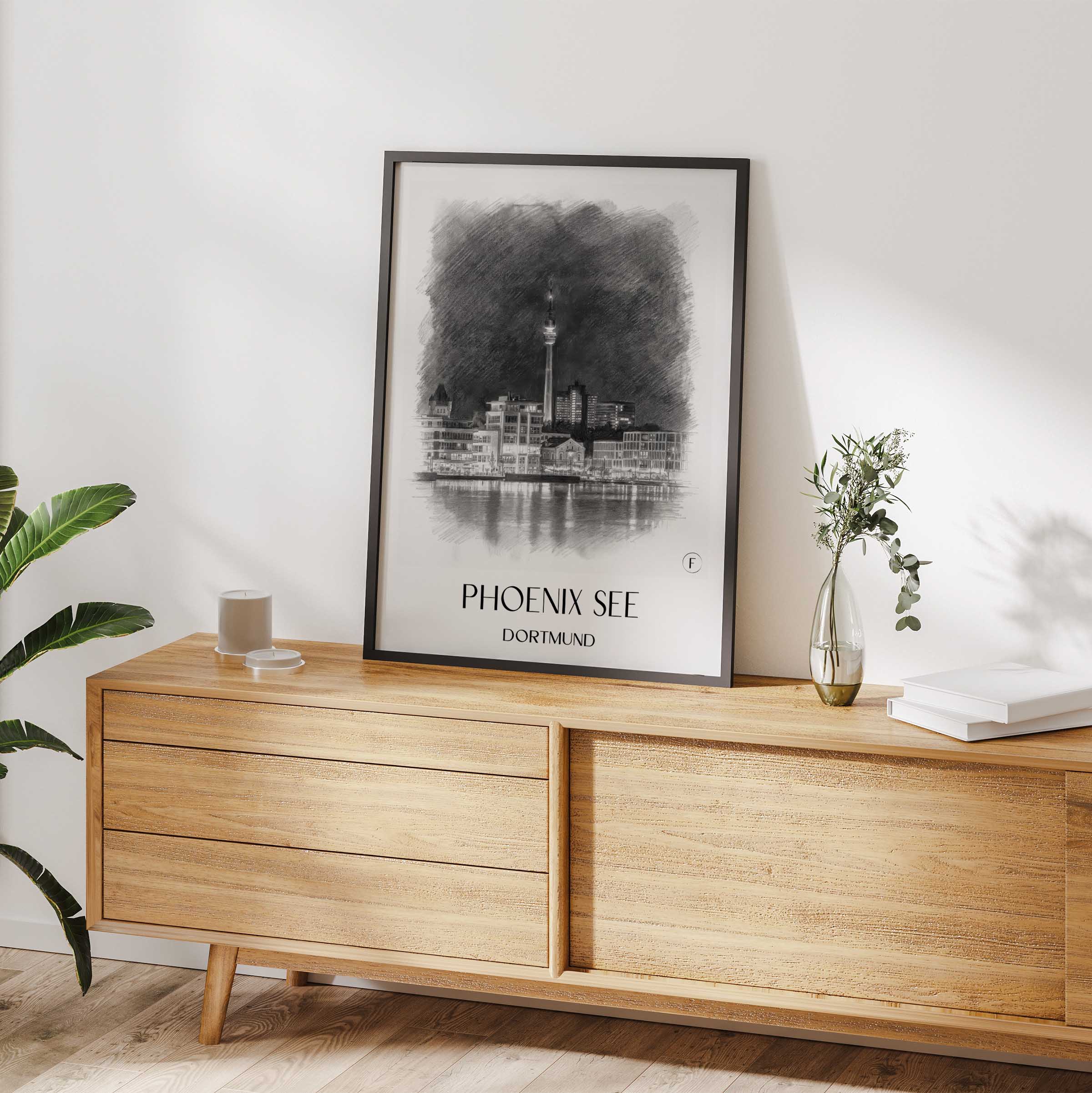 phoenix-see-dortmund-deutschland-poster-bleistift-zeichnung-drawing
