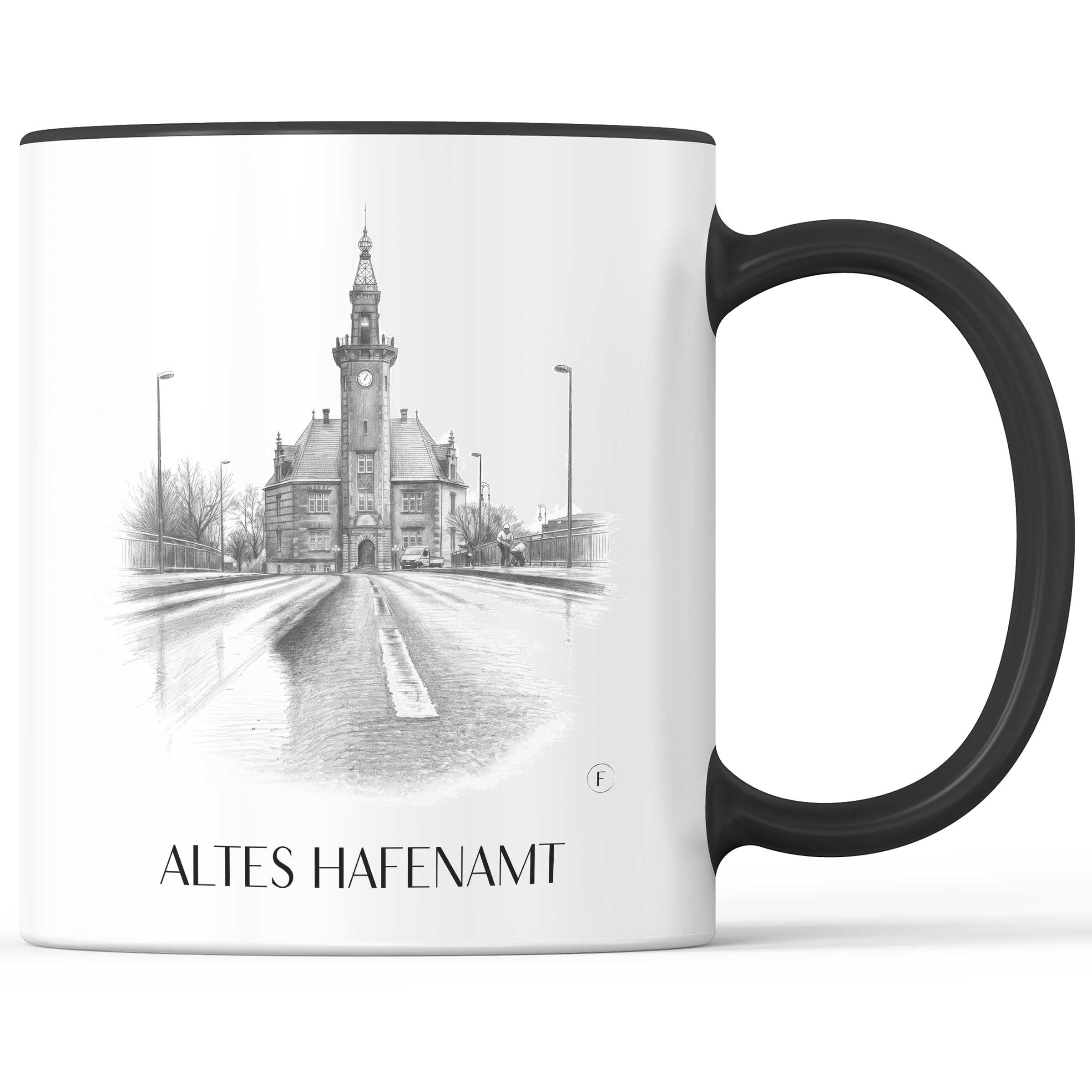 altes-hafenamt-dortmund-deutschland-kaffeebecher-bleistift-zeichnung-drawing