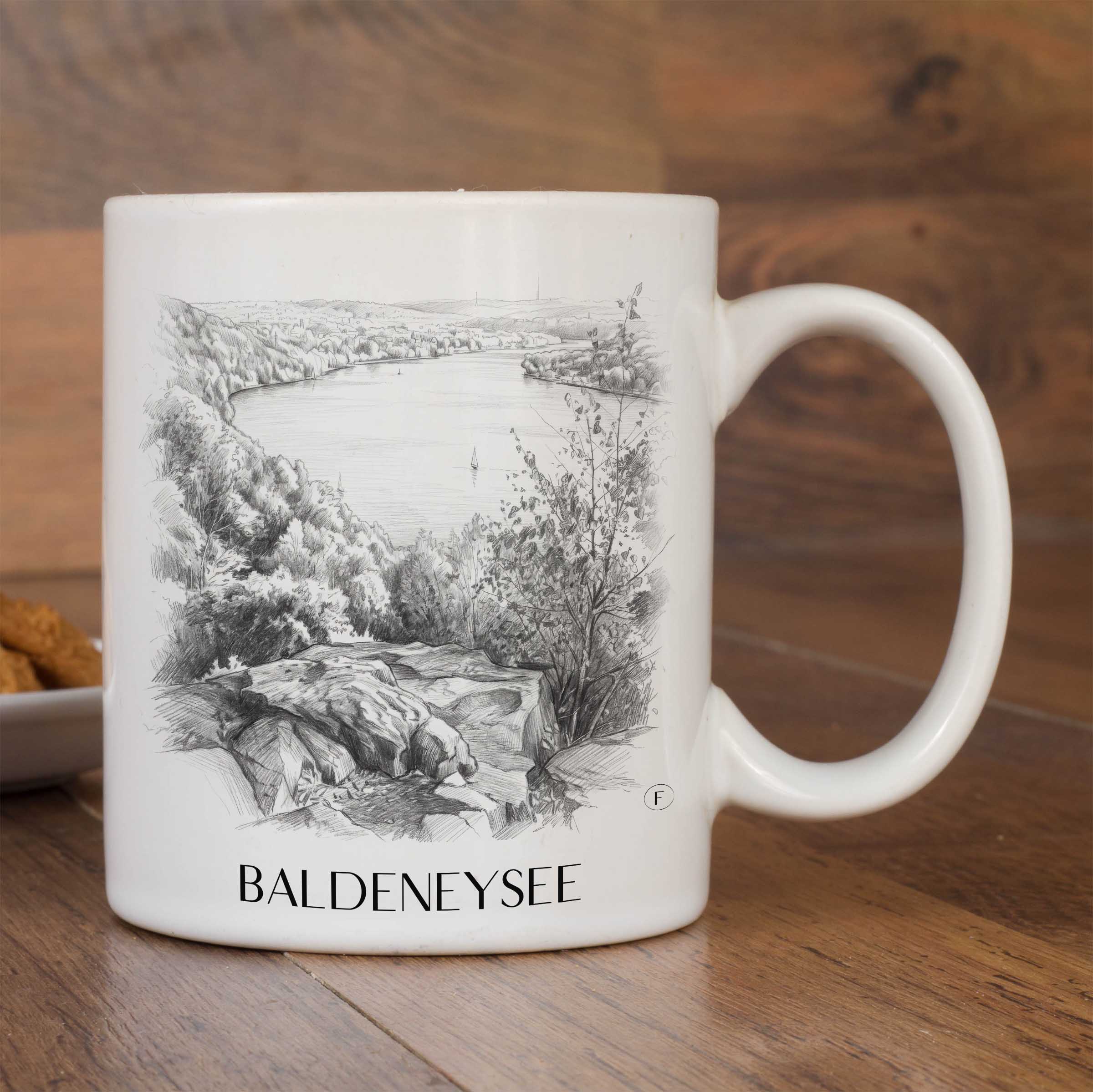 baldeneysee-essen-deutschland-kaffeebecher-bleistift-zeichnung-drawing