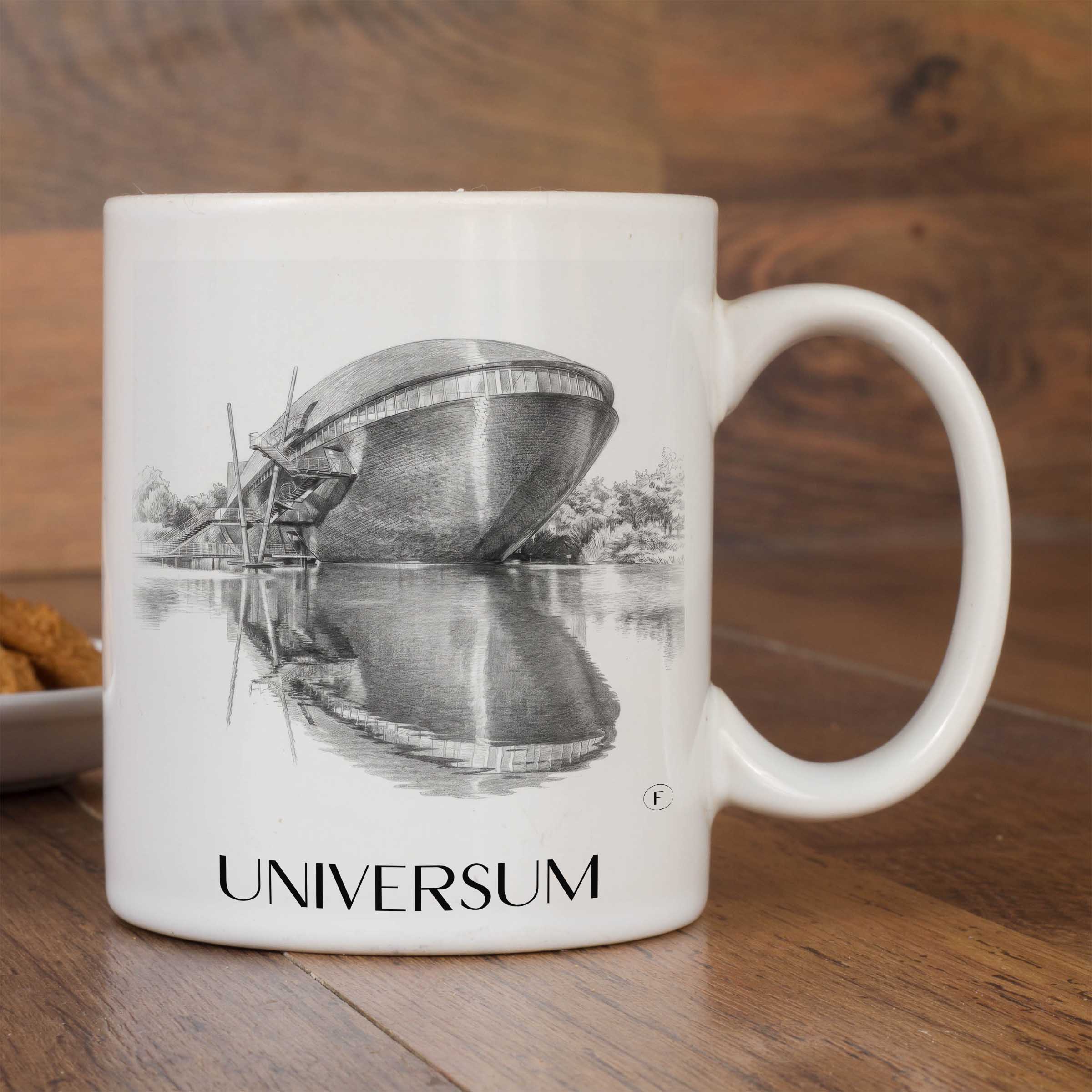 universum-bremen-deutschland-kaffeebecher-bleistift-zeichnung-drawing