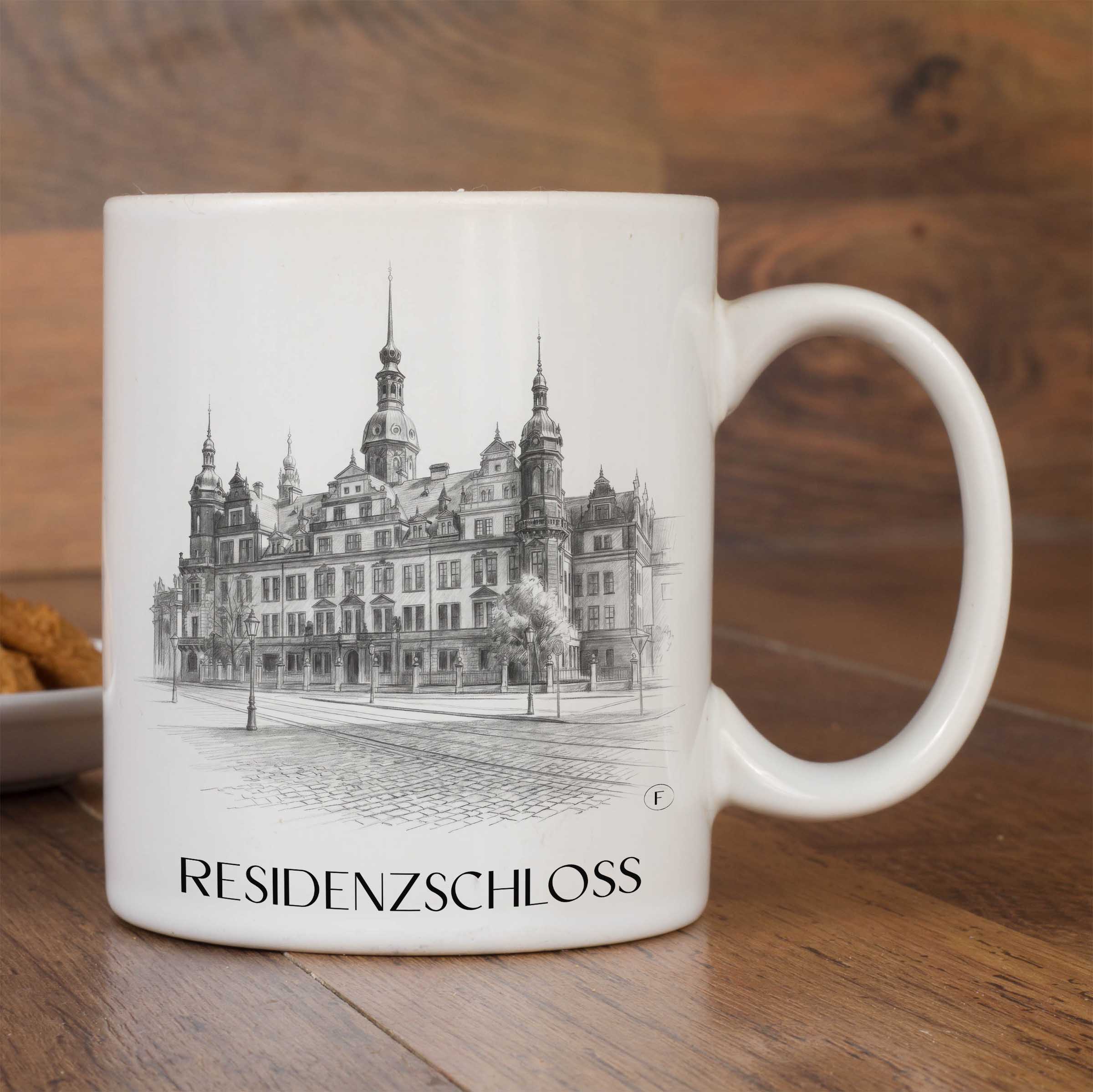 residenzschloss-dresden-deutschland-kaffeebecher-bleistift-zeichnung-drawing