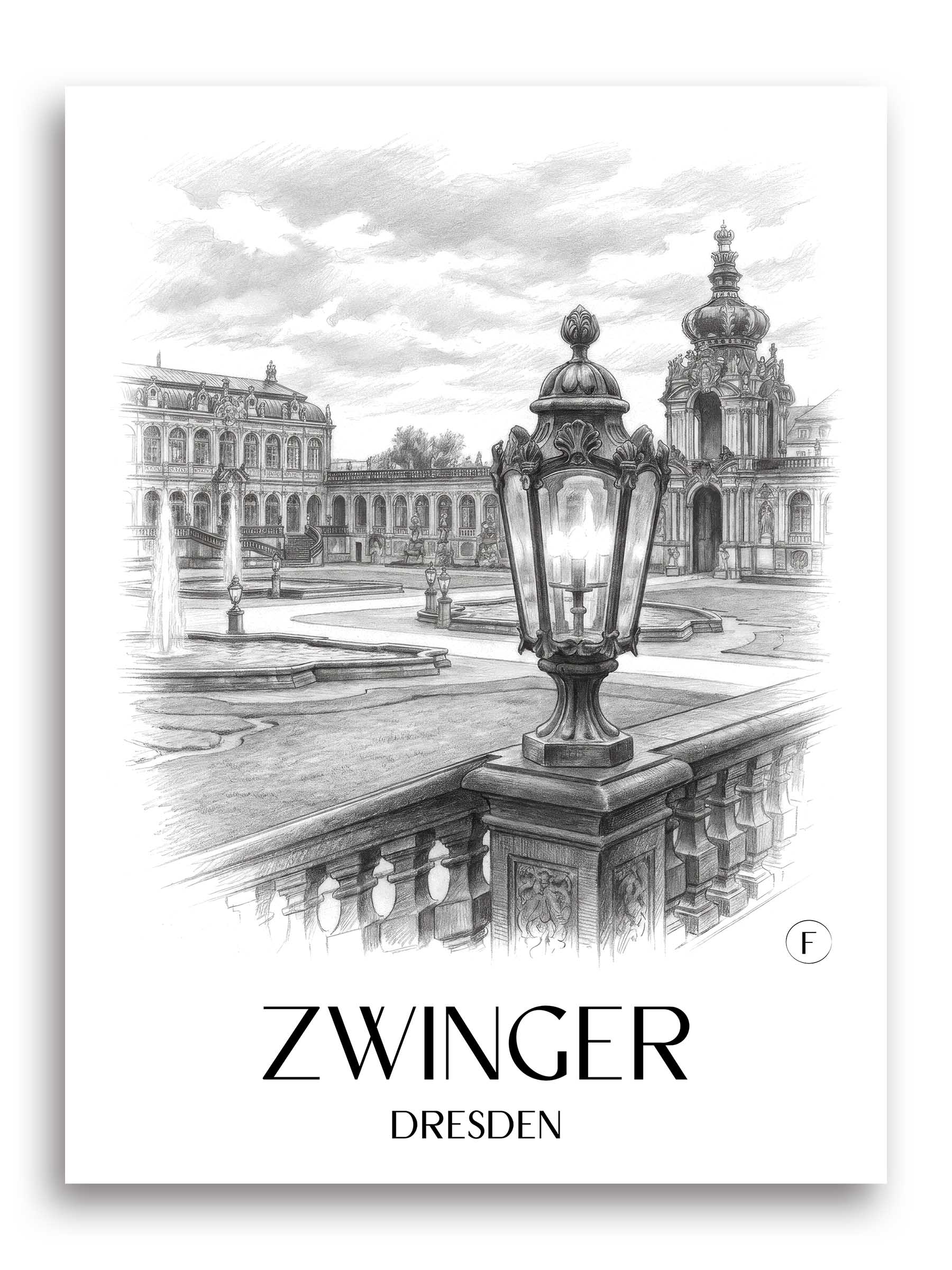 zwinger-dresden-deutschland-poster-bleistift-zeichnung-drawing