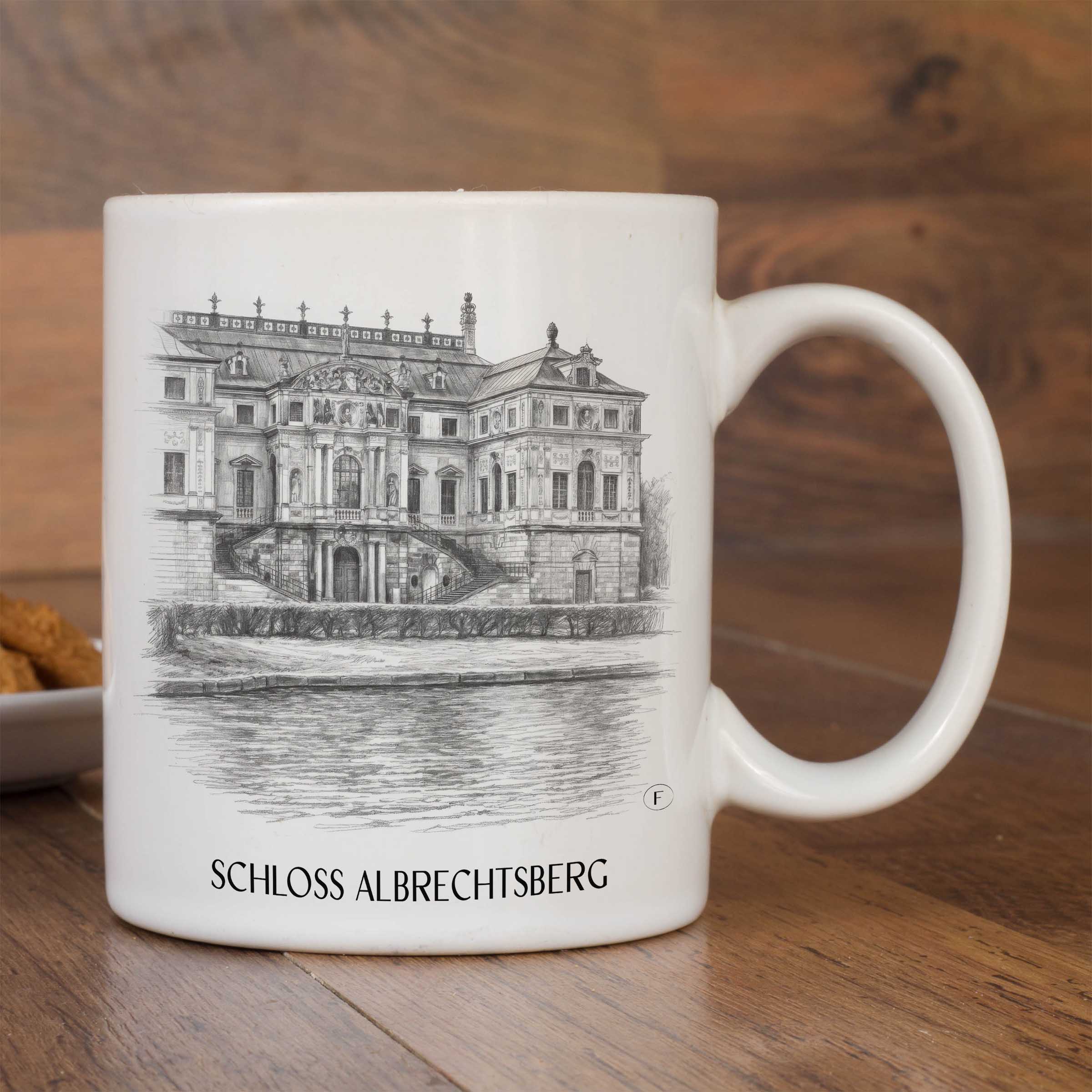 schloss-albrechtsberg-dresden-deutschland-kaffeebecher-bleistift-zeichnung-drawing