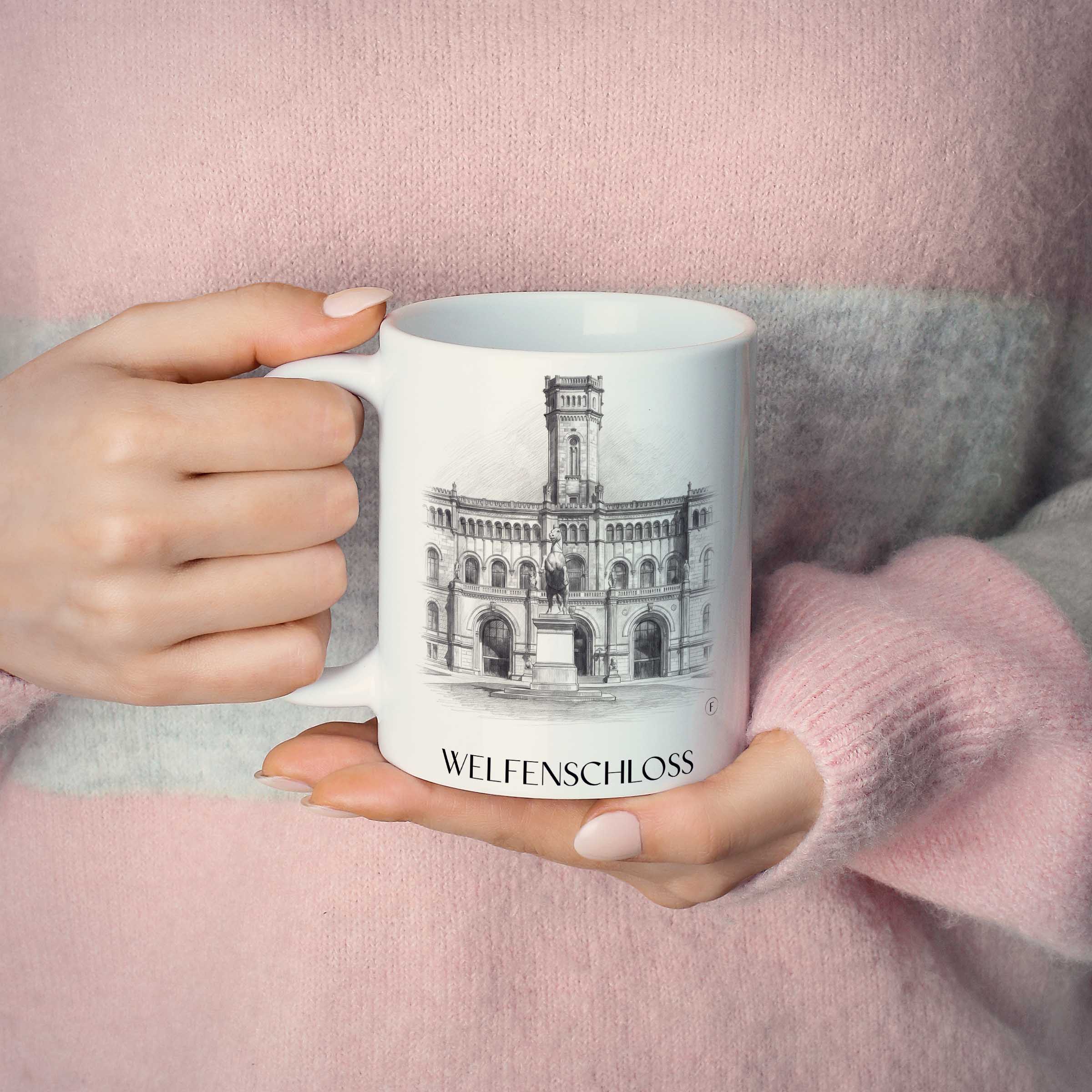 welfenschloss-hannover-deutschland-kaffeebecher-bleistift-zeichnung-drawing