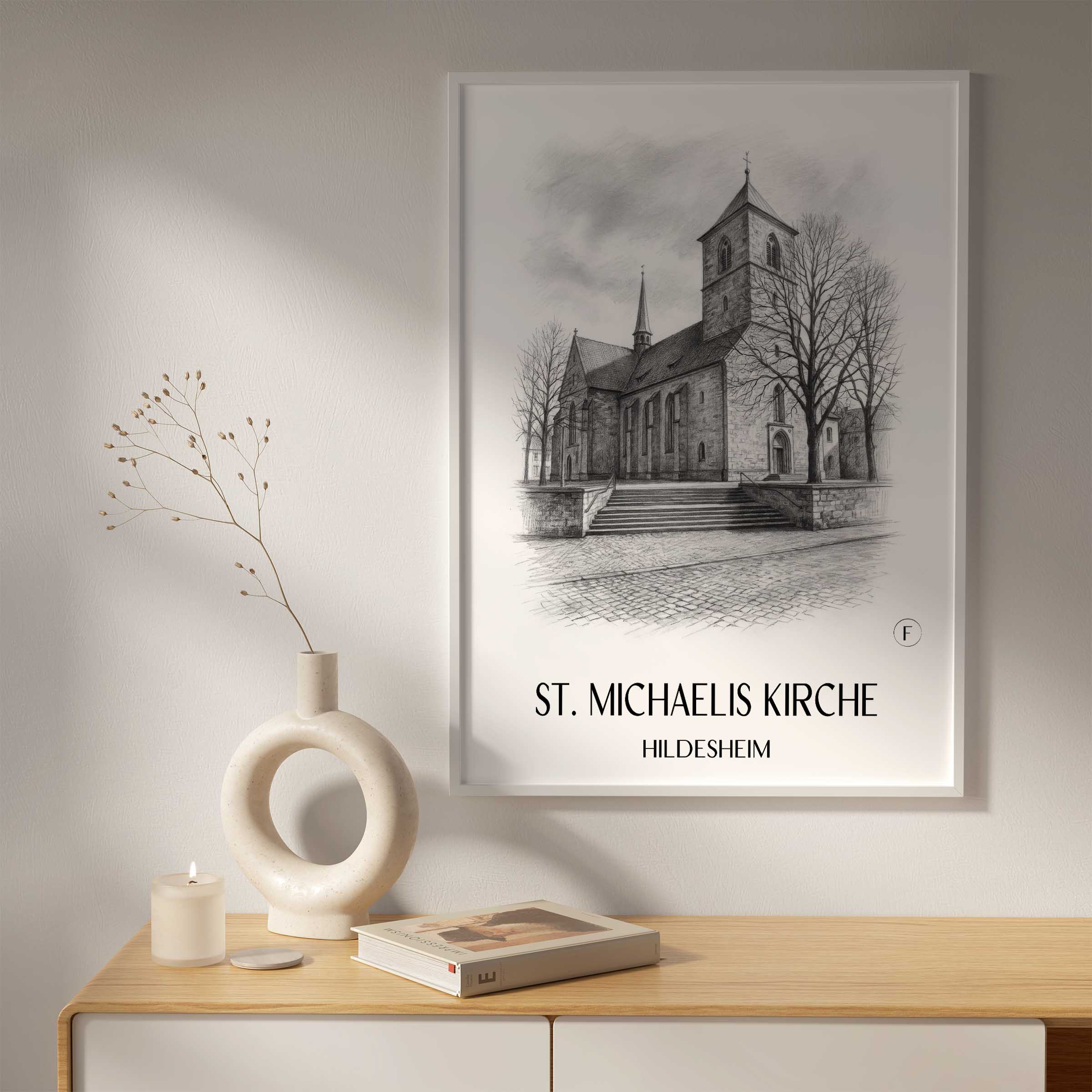 st.-michaelis-kirche-hildesheim-deutschland-poster-bleistift-zeichnung-drawing