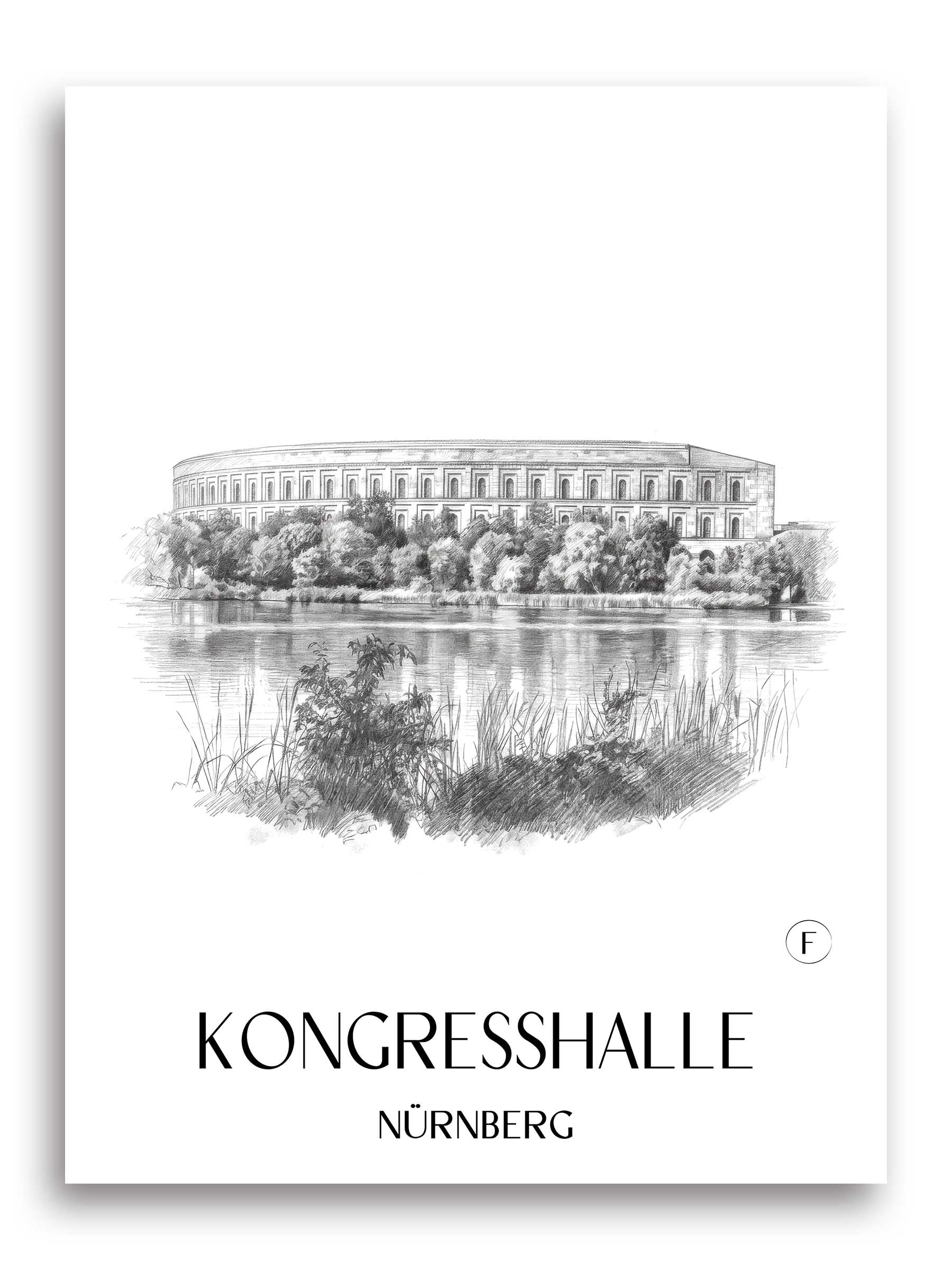 kongresshalle-nürnberg-deutschland-poster-bleistift-zeichnung-drawing