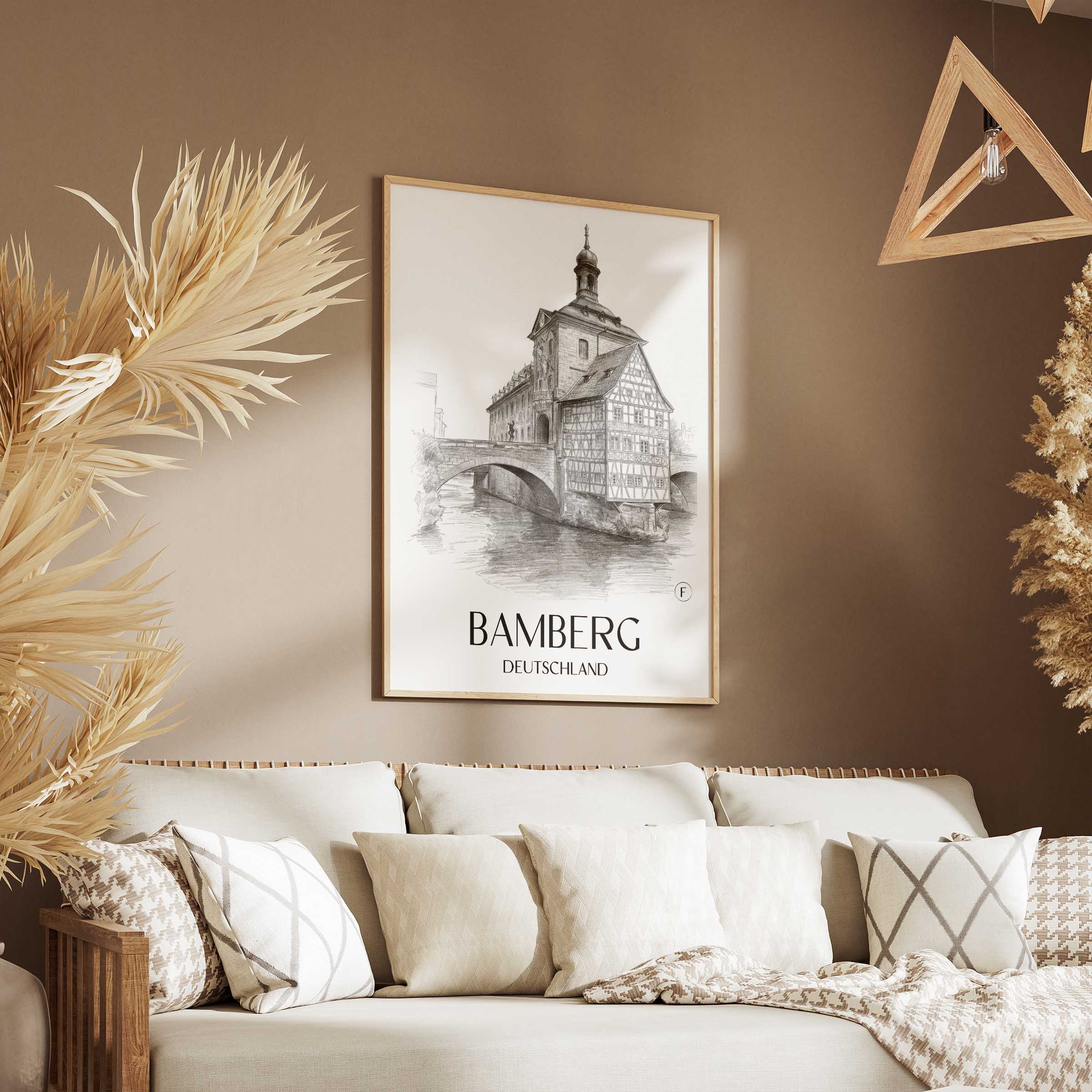 bamberg-deutschland-poster-bleistift-zeichnung-drawing