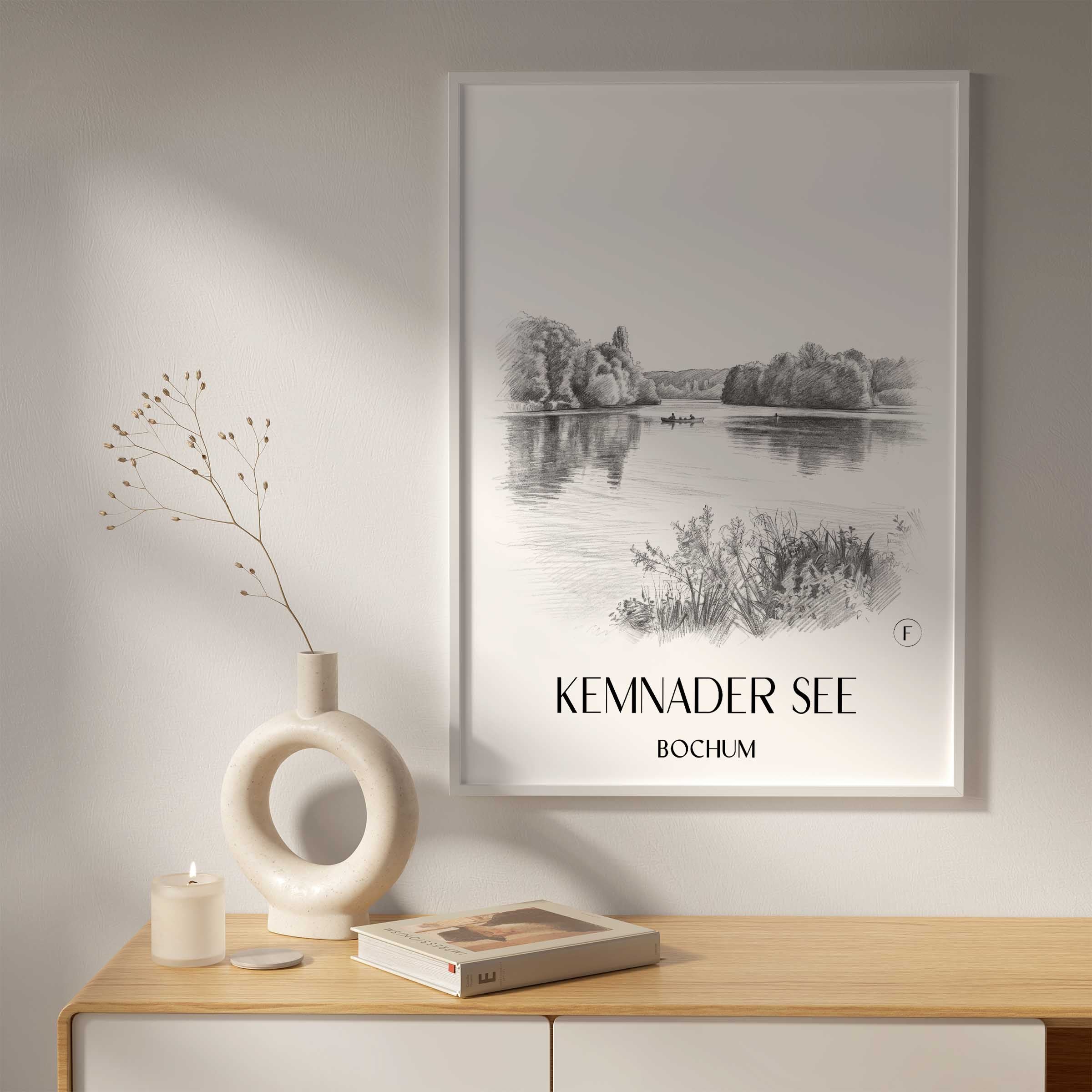 kemnader-see-bochum-deutschland-poster-bleistift-zeichnung-drawing