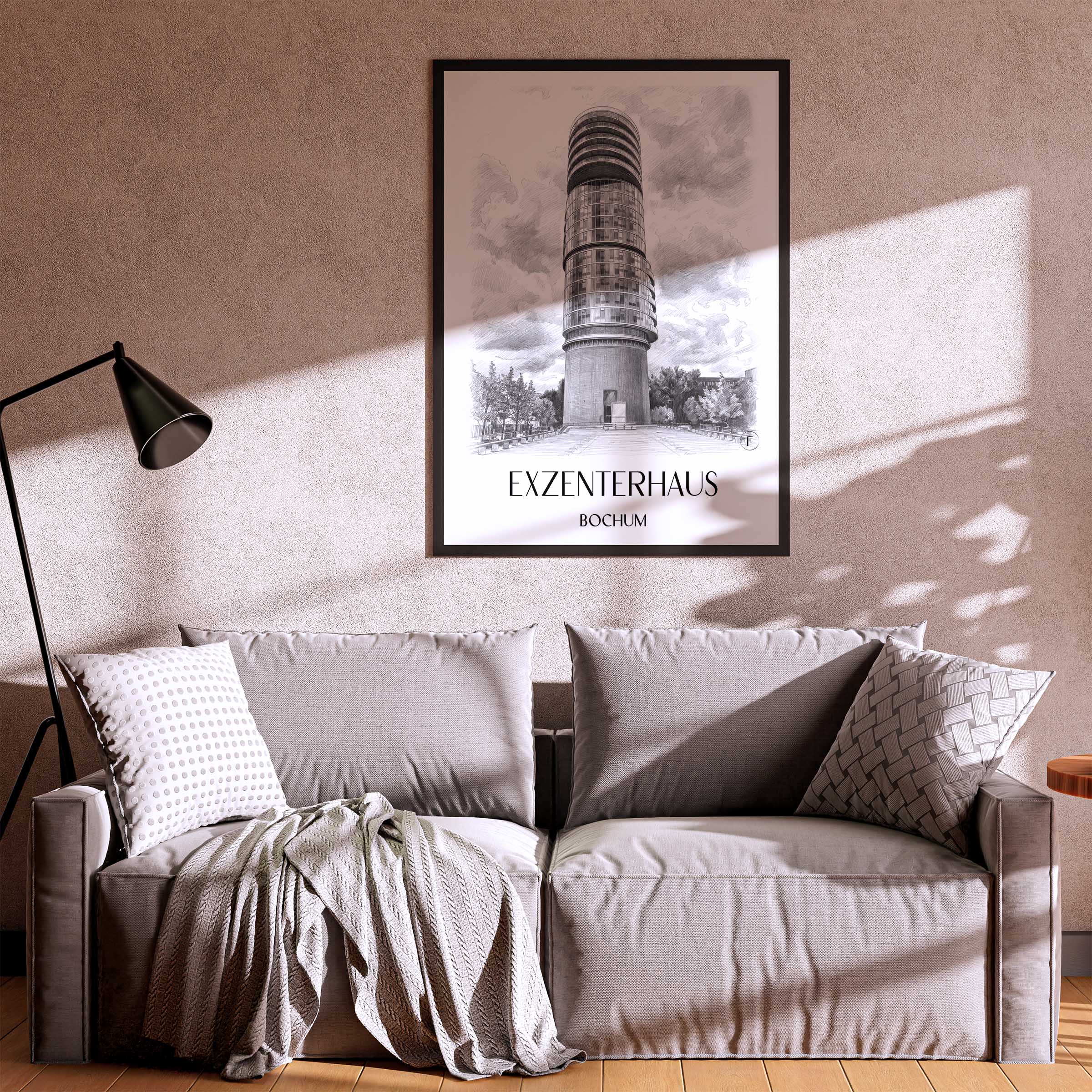 exzenterhaus-bochum-deutschland-poster-bleistift-zeichnung-drawing