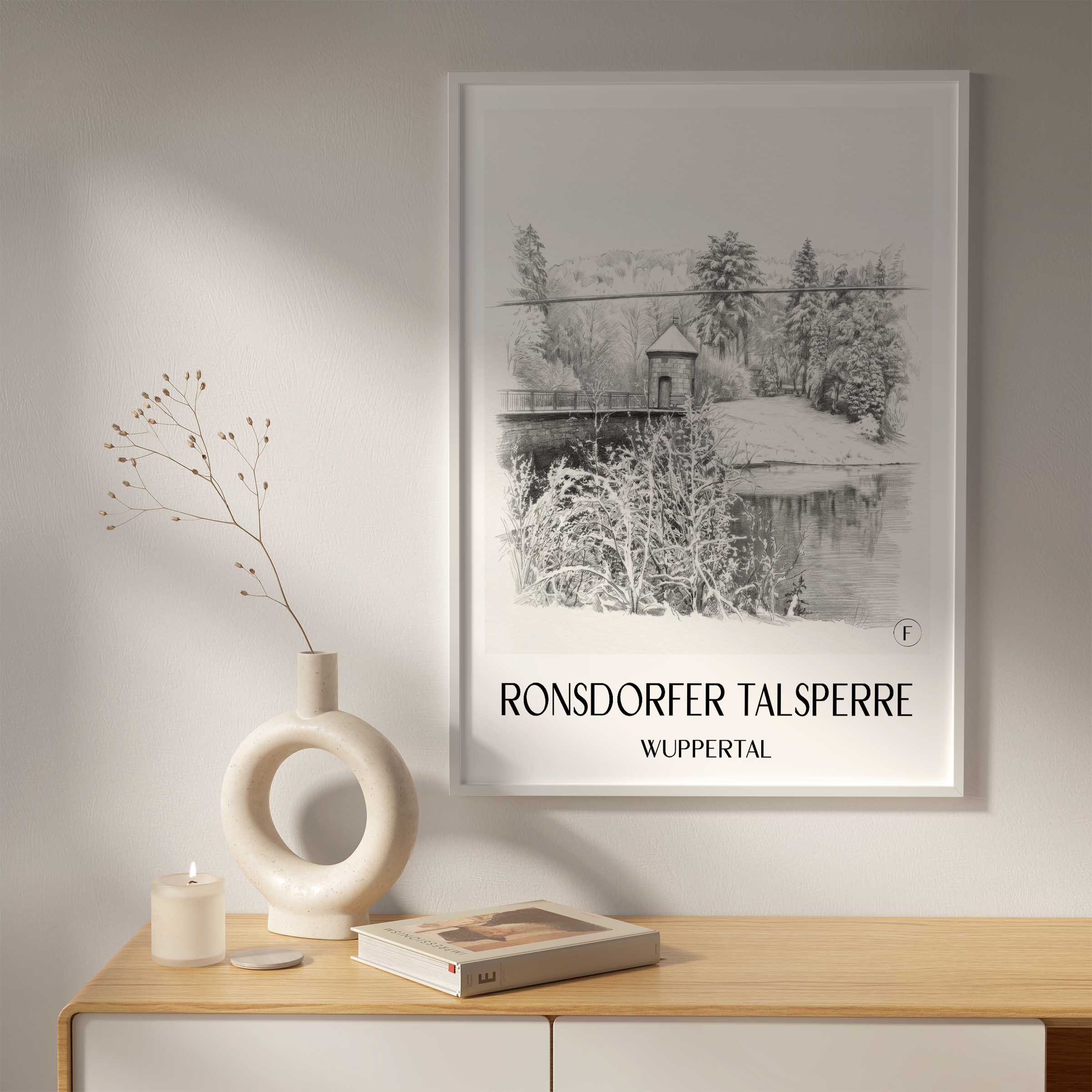 ronsdorfer-talsperre-wuppertal-deutschland-poster-bleistift-zeichnung-drawing