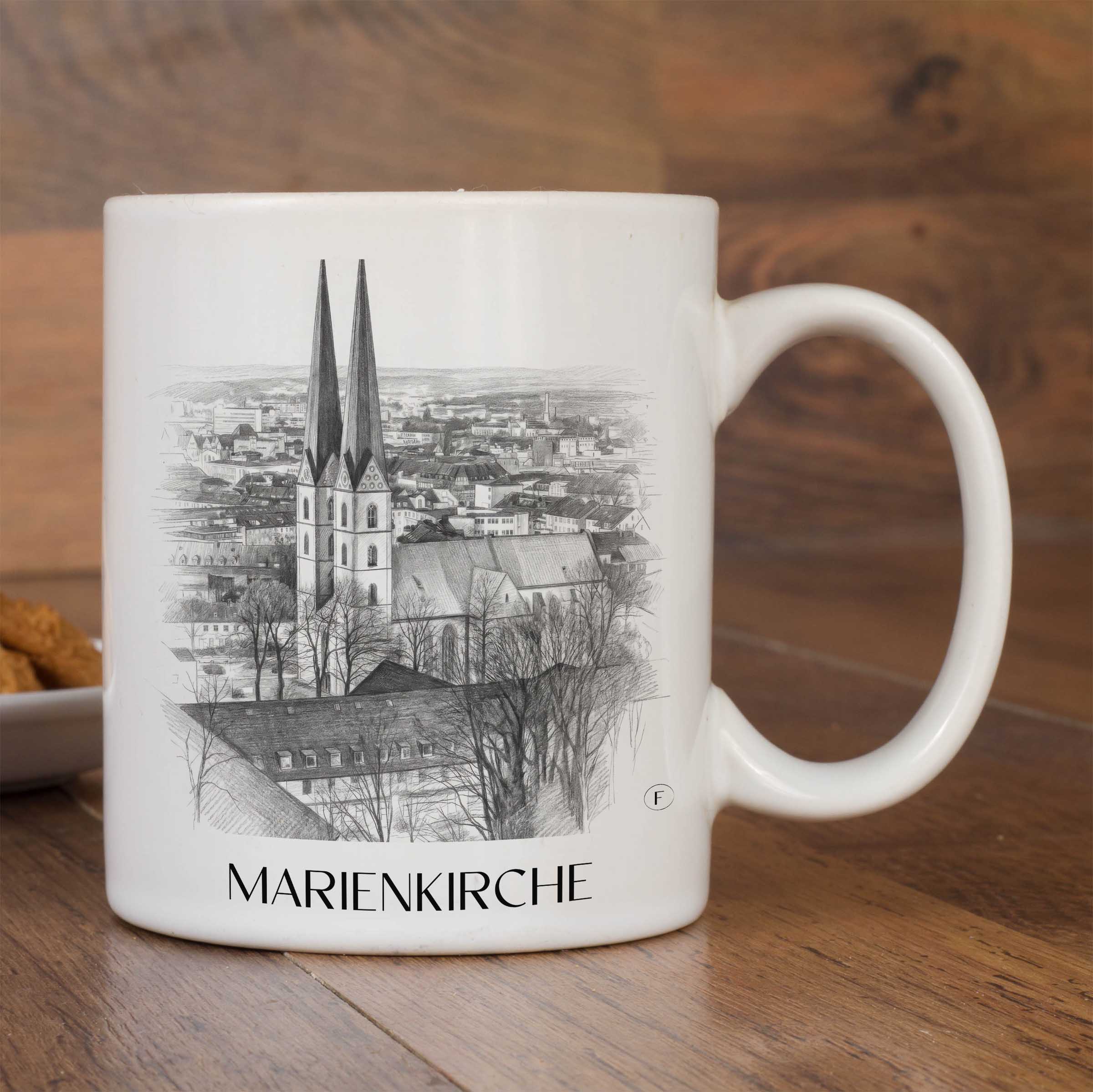 marienkirche-bielefeld-deutschland-kaffeebecher-bleistift-zeichnung-drawing