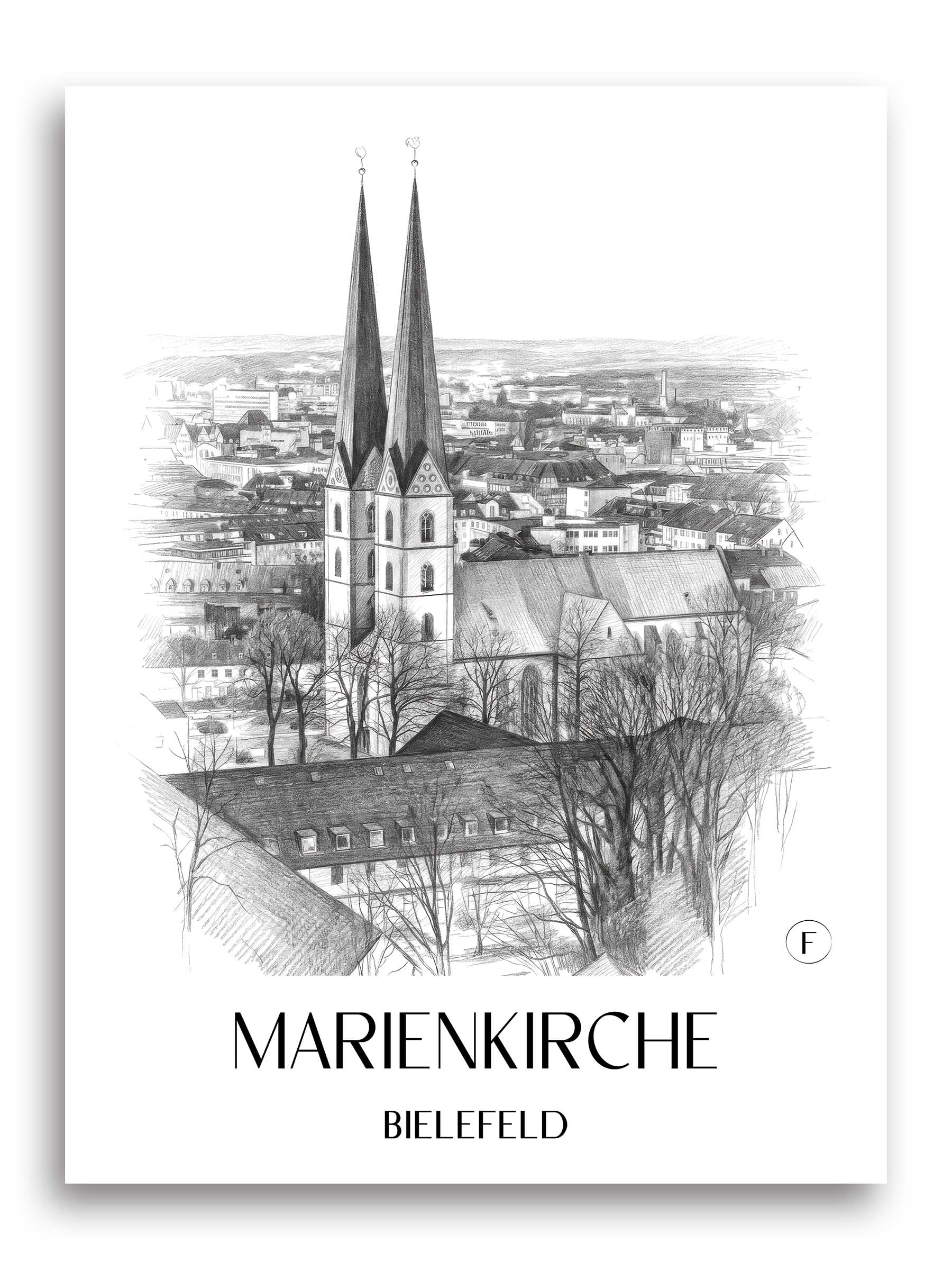 marienkirche-bielefeld-deutschland-poster-bleistift-zeichnung-drawing