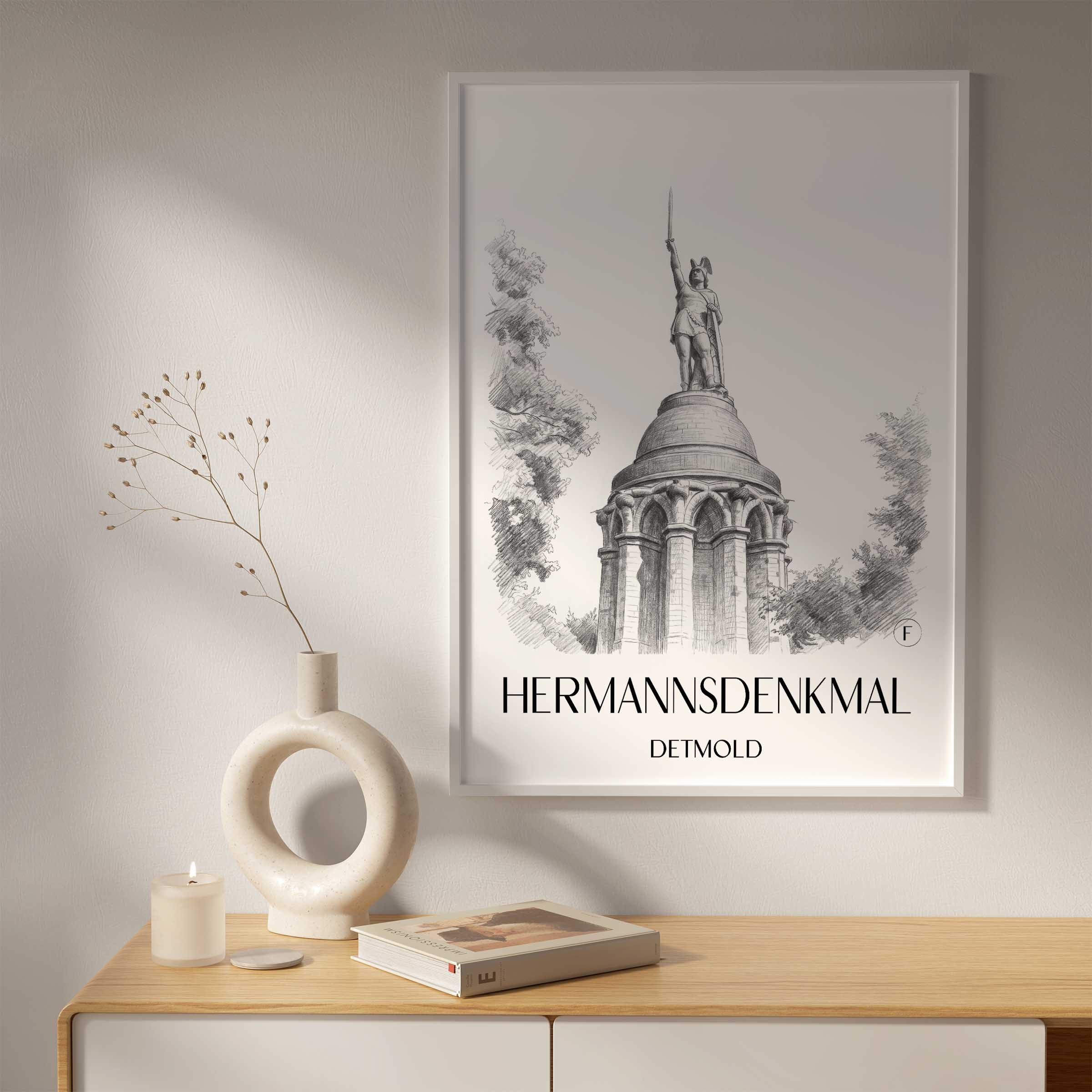 hermannsdenkmal-detmold-deutschland-poster-bleistift-zeichnung-drawing