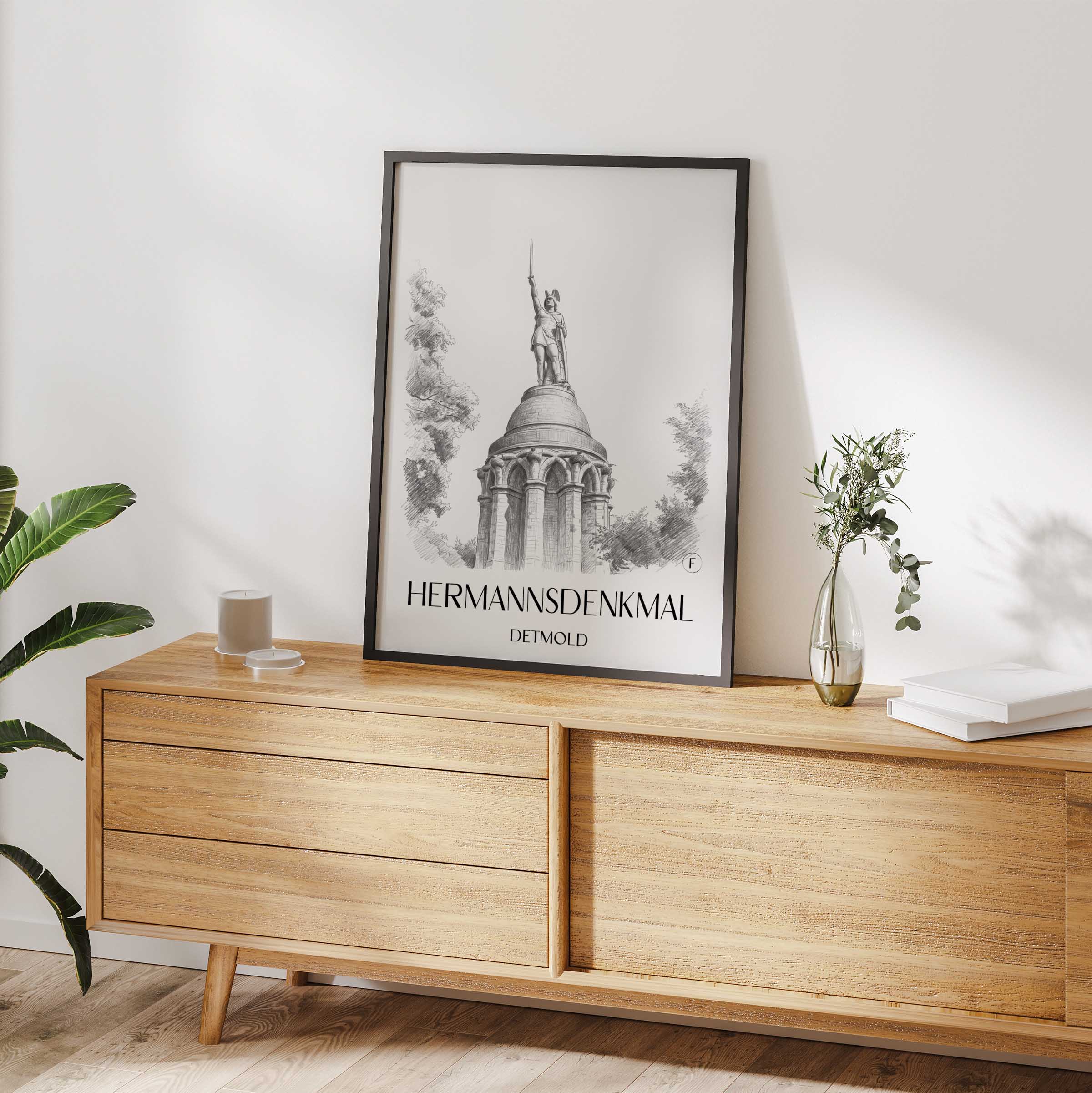 hermannsdenkmal-detmold-deutschland-poster-bleistift-zeichnung-drawing