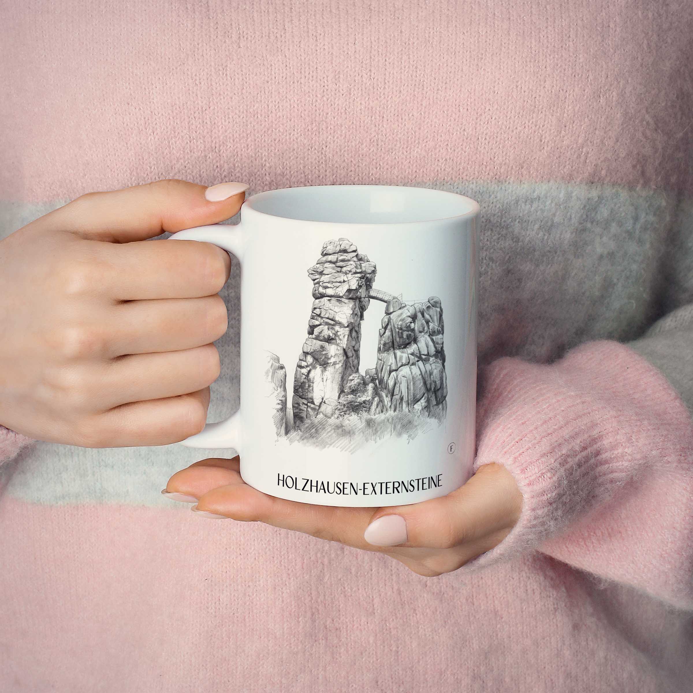 holzhausen-externsteine-teutoburger-wald-deutschland-kaffeebecher-bleistift-zeichnung-drawing