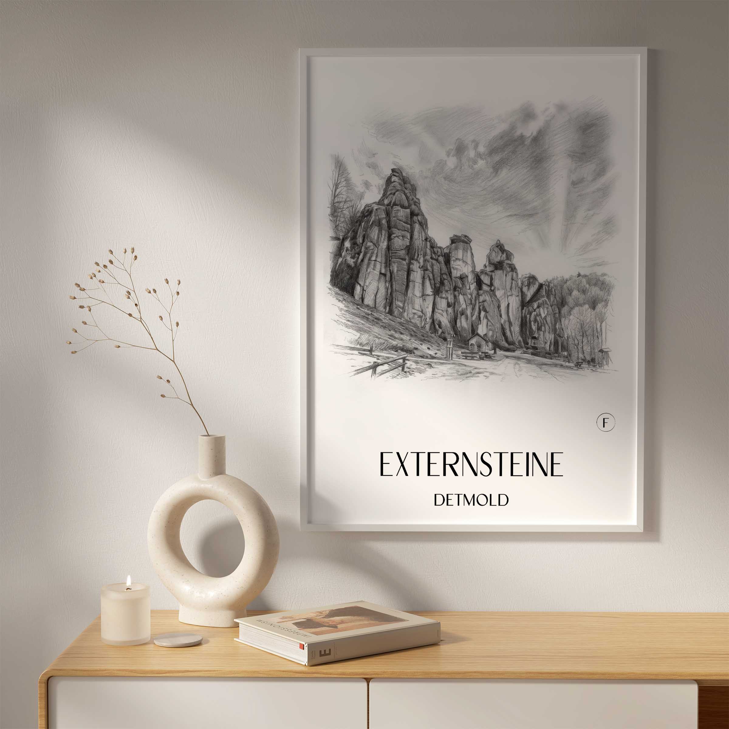 externsteine-detmold-deutschland-poster-bleistift-zeichnung-drawing
