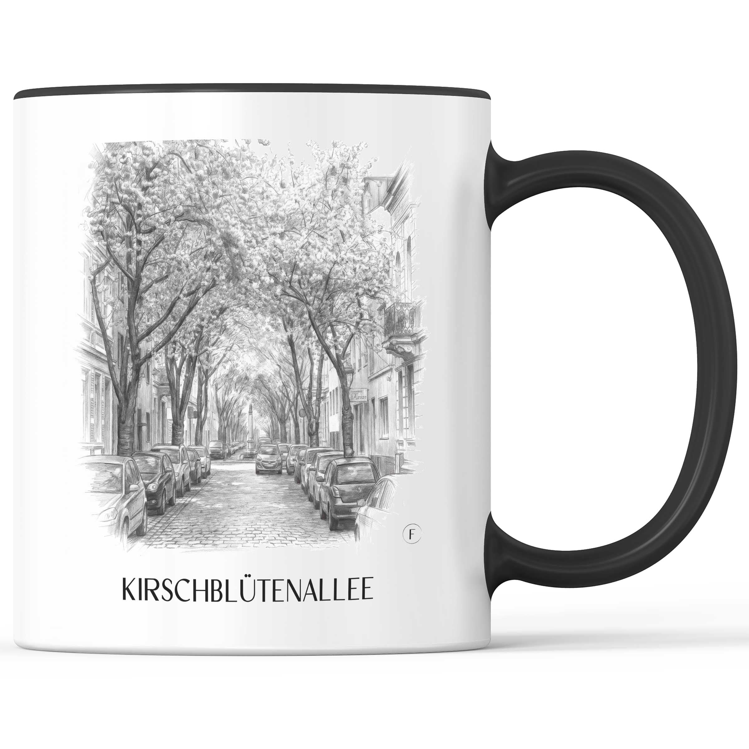 kirschblütenallee-bonn-deutschland-kaffeebecher-bleistift-zeichnung-drawing