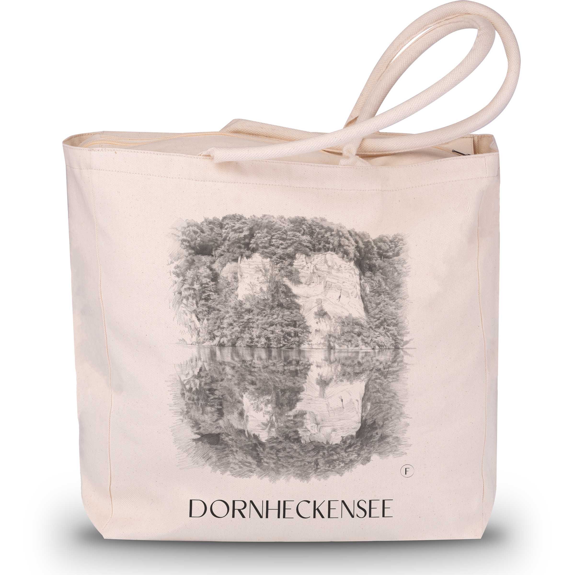 dornheckensee-bonn-deutschland-einkaufstasche-bleistift-zeichnung-drawing