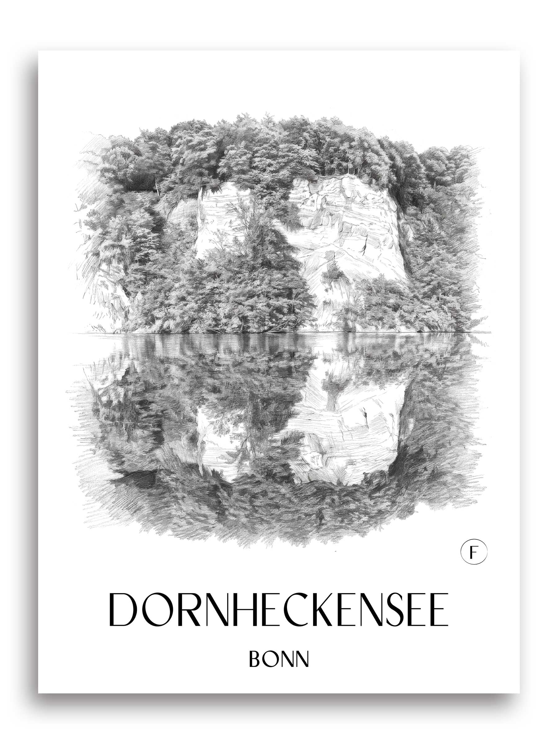 dornheckensee-bonn-deutschland-poster-bleistift-zeichnung-drawing