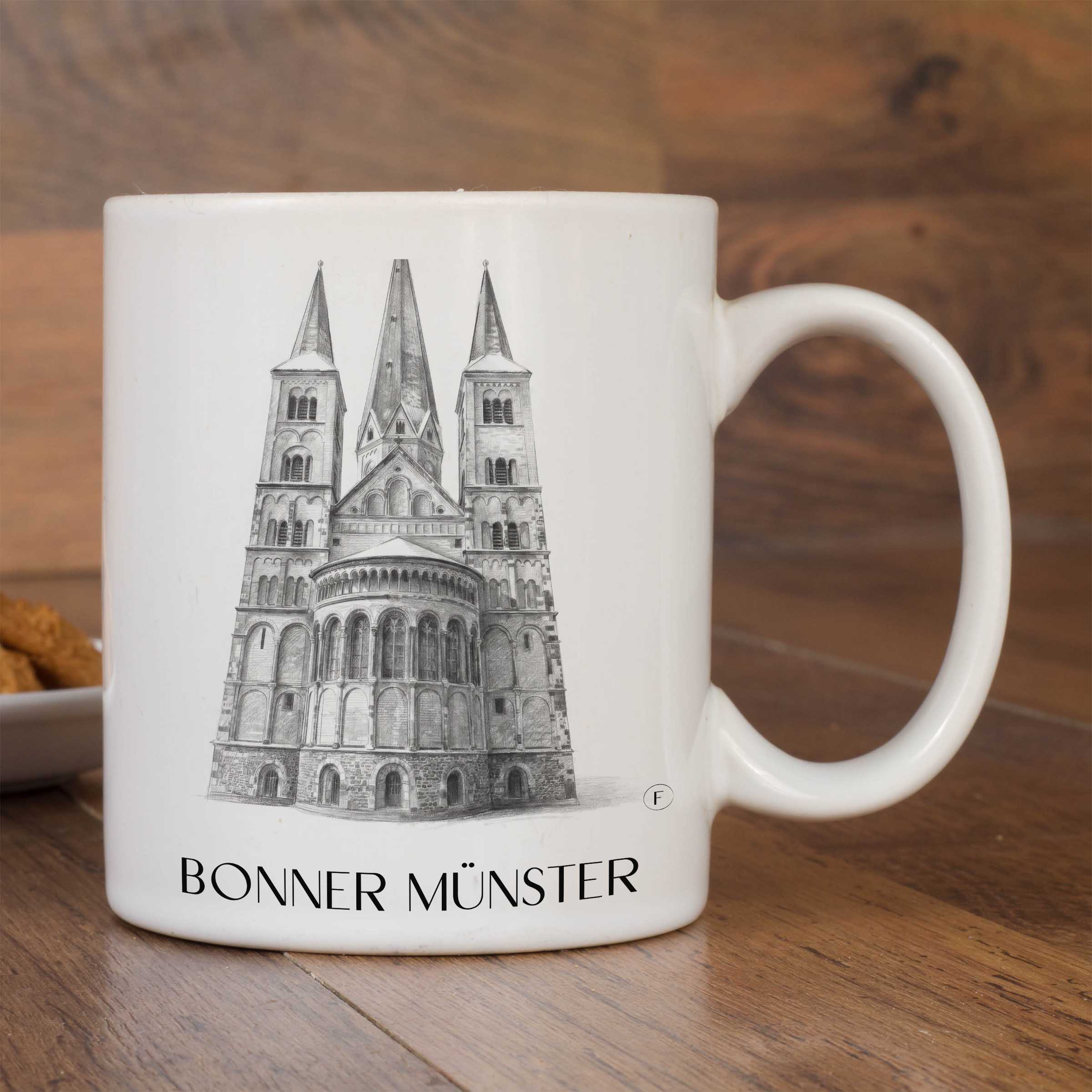 bonner-münster-bonn-deutschland-kaffeebecher-bleistift-zeichnung-drawing