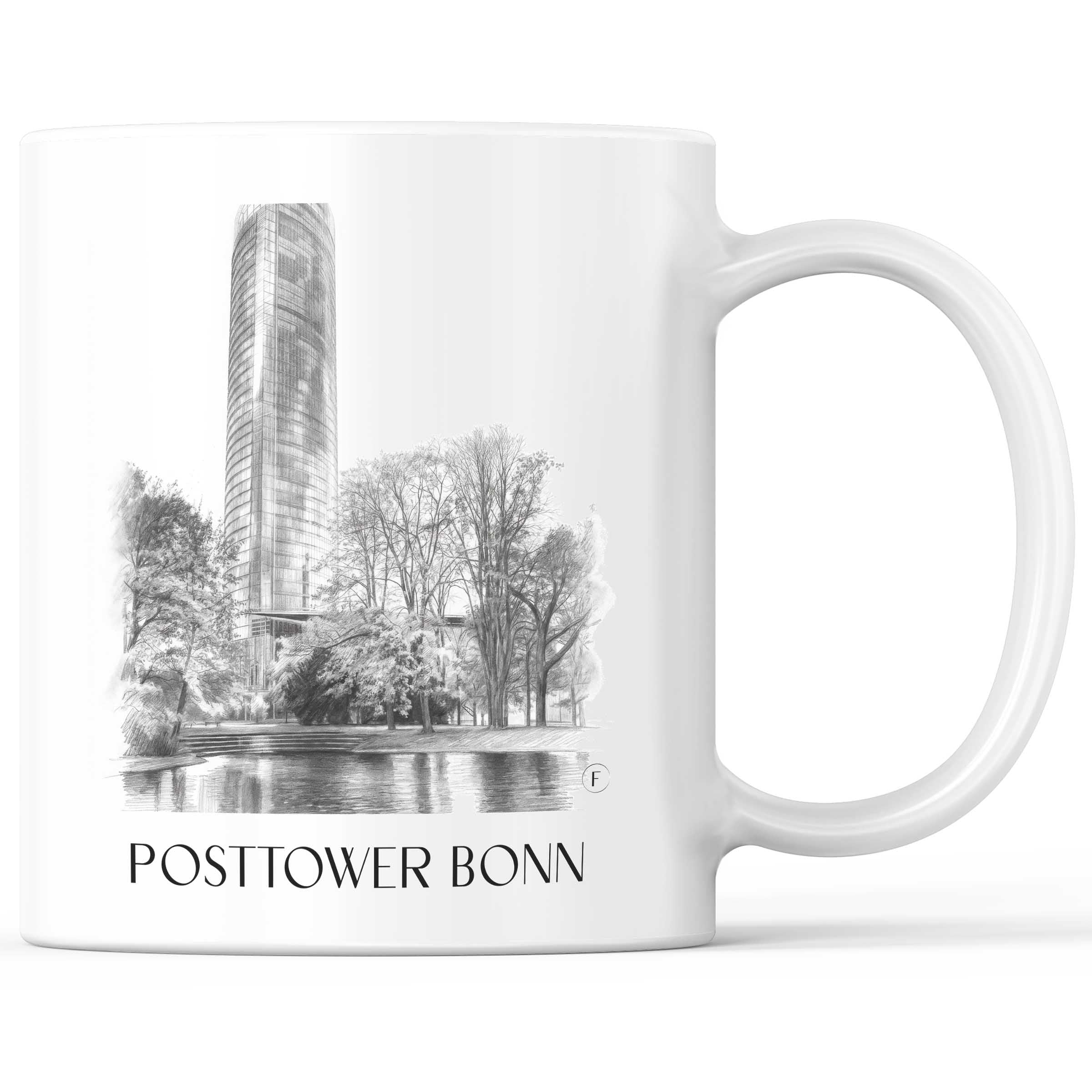 posttower-bonn-deutschland-kaffeebecher-bleistift-zeichnung-drawing