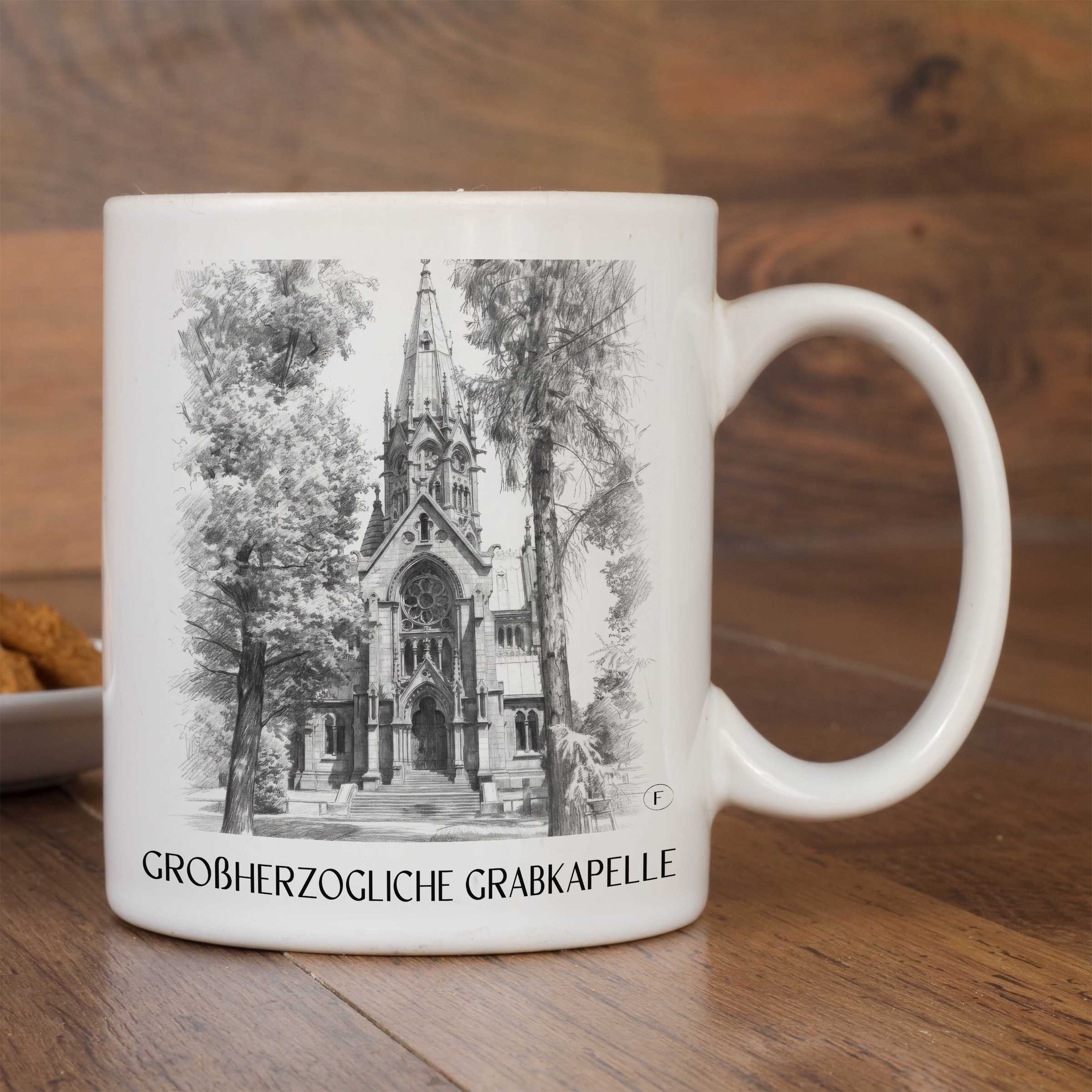 großherzogliche-grabkapelle-karlsruhe-deutschland-kaffeebecher-bleistift-zeichnung-drawing